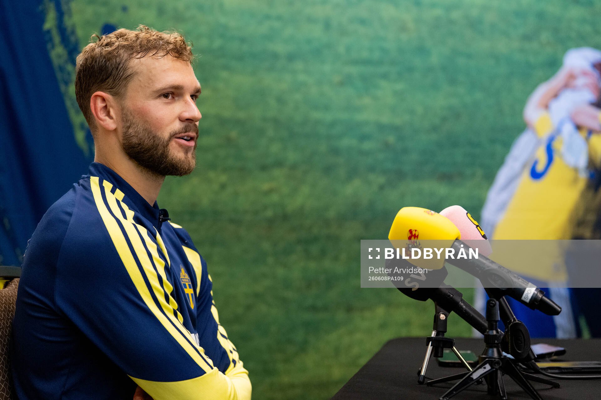 Jesper Karlström of the Swedish men's national football