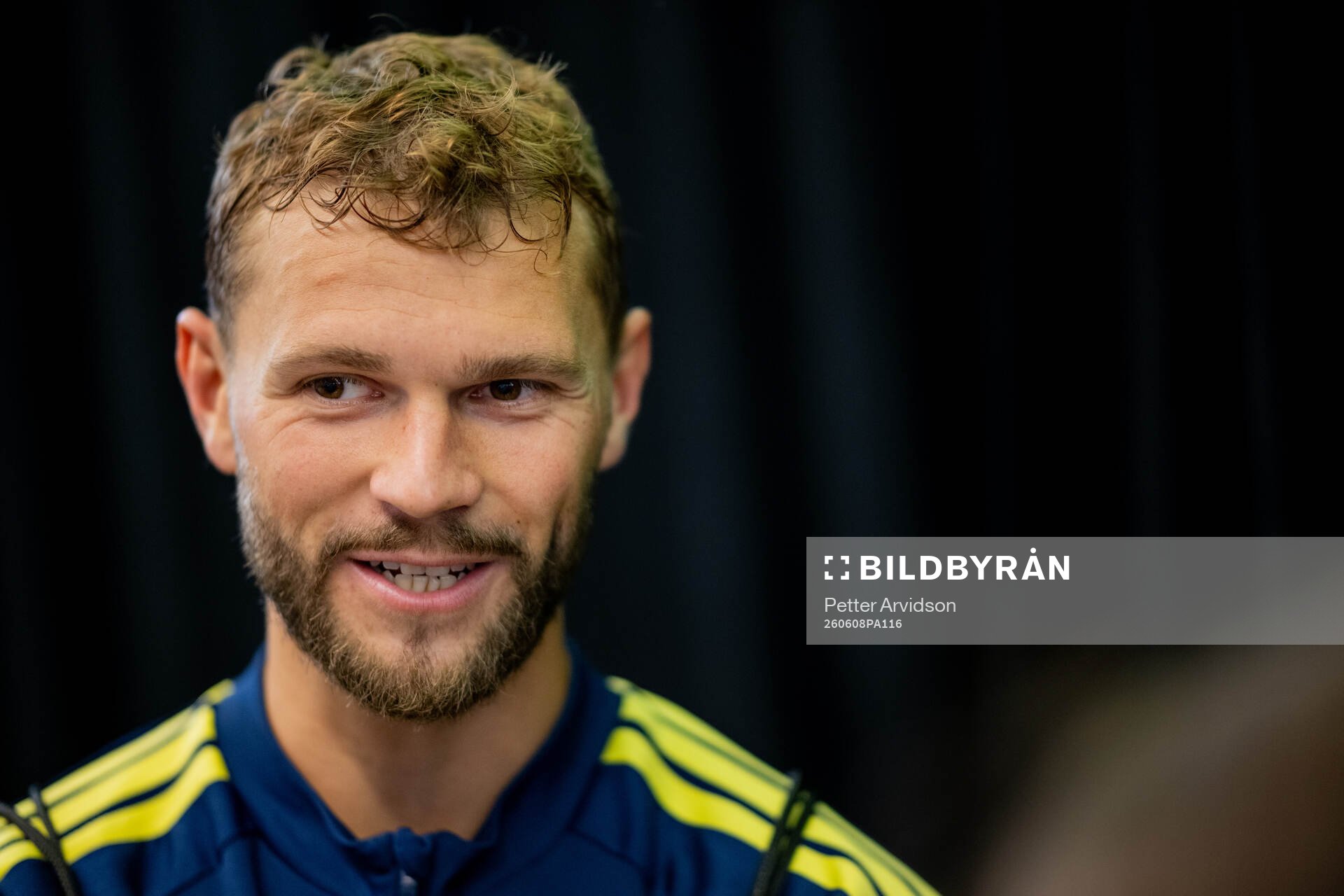 Jesper Karlström of the Swedish men's national football