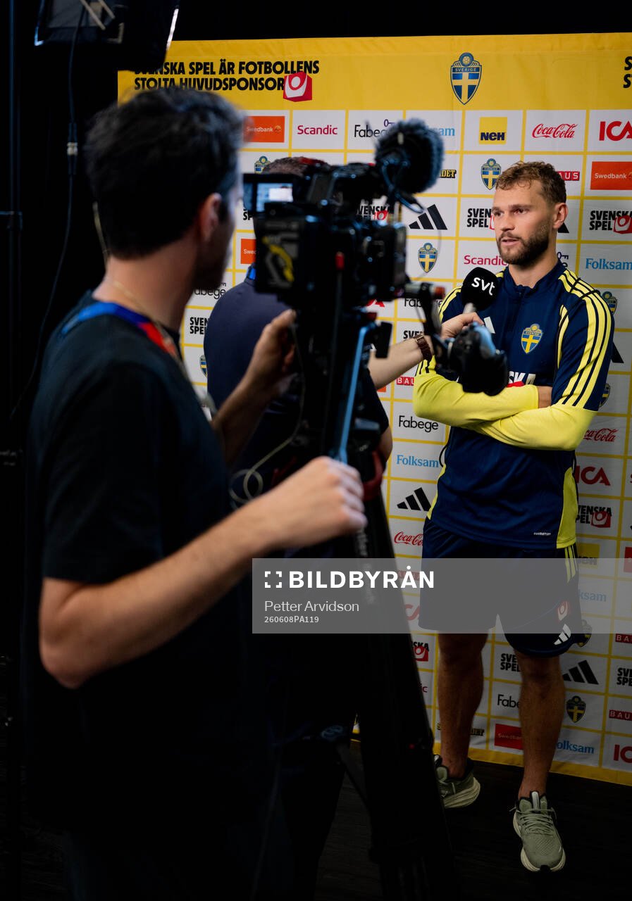 Jesper Karlström of the Swedish men's national football