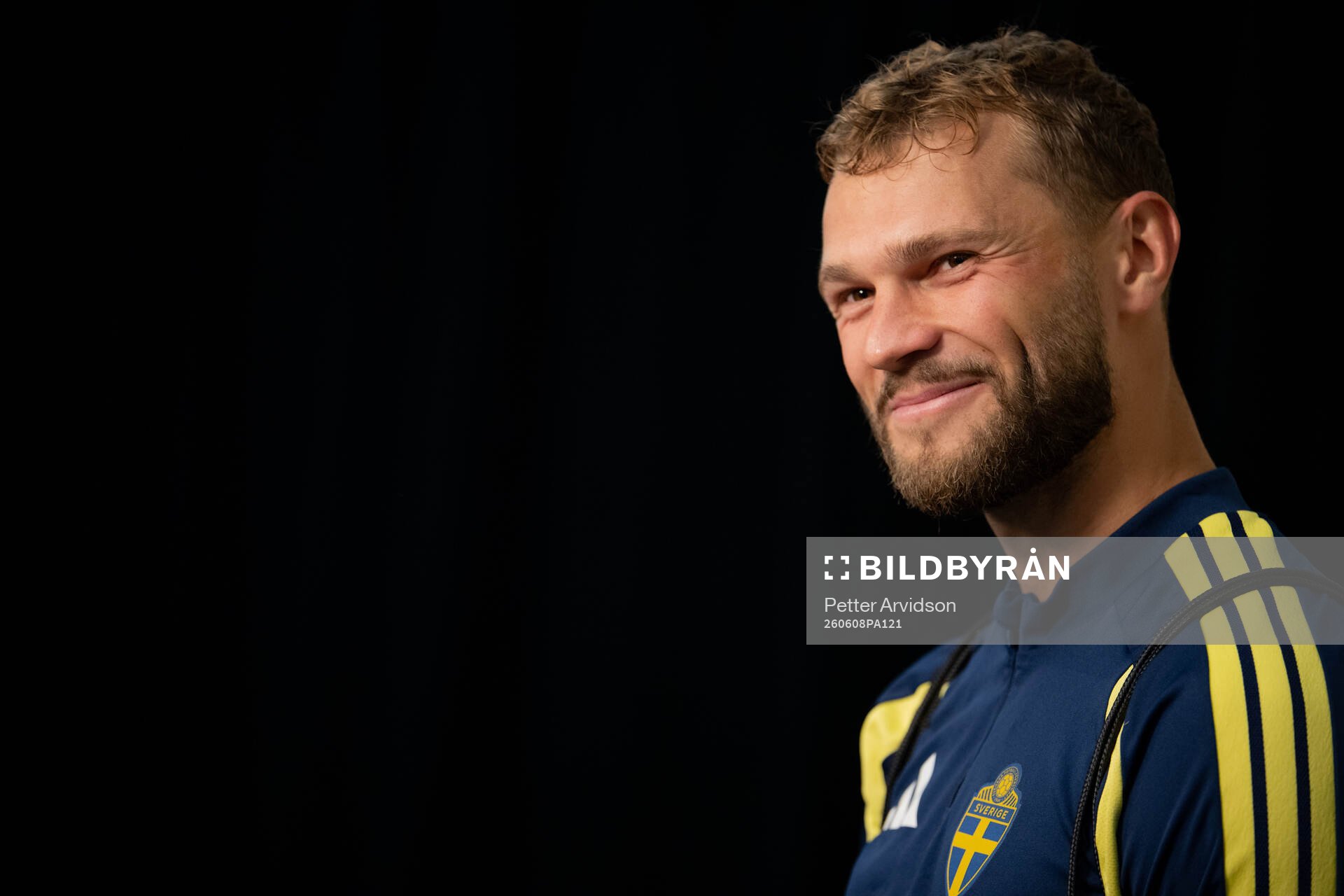 Jesper Karlström of the Swedish men's national football