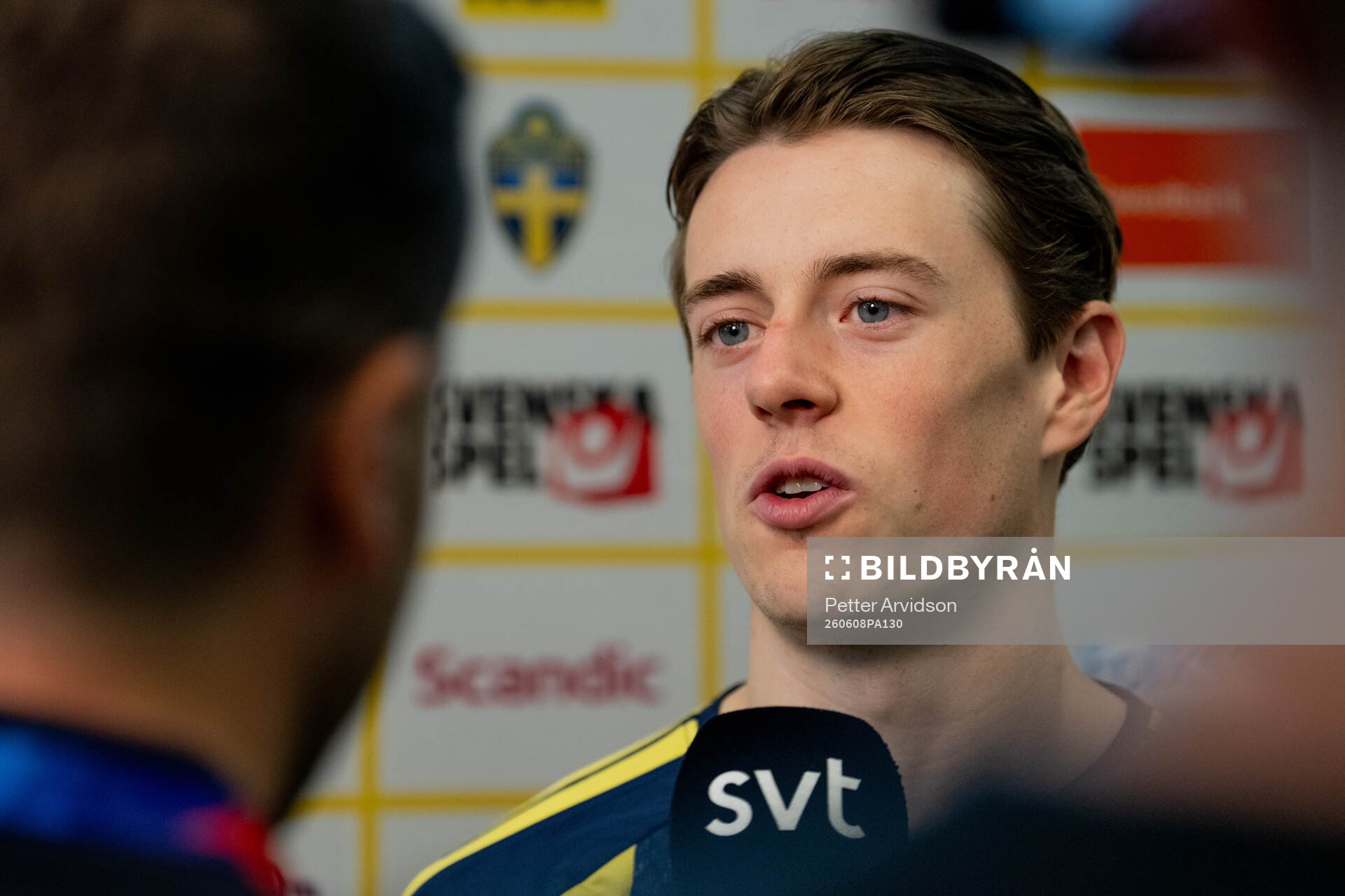 Elliot Stroud of the Swedish men's national football team