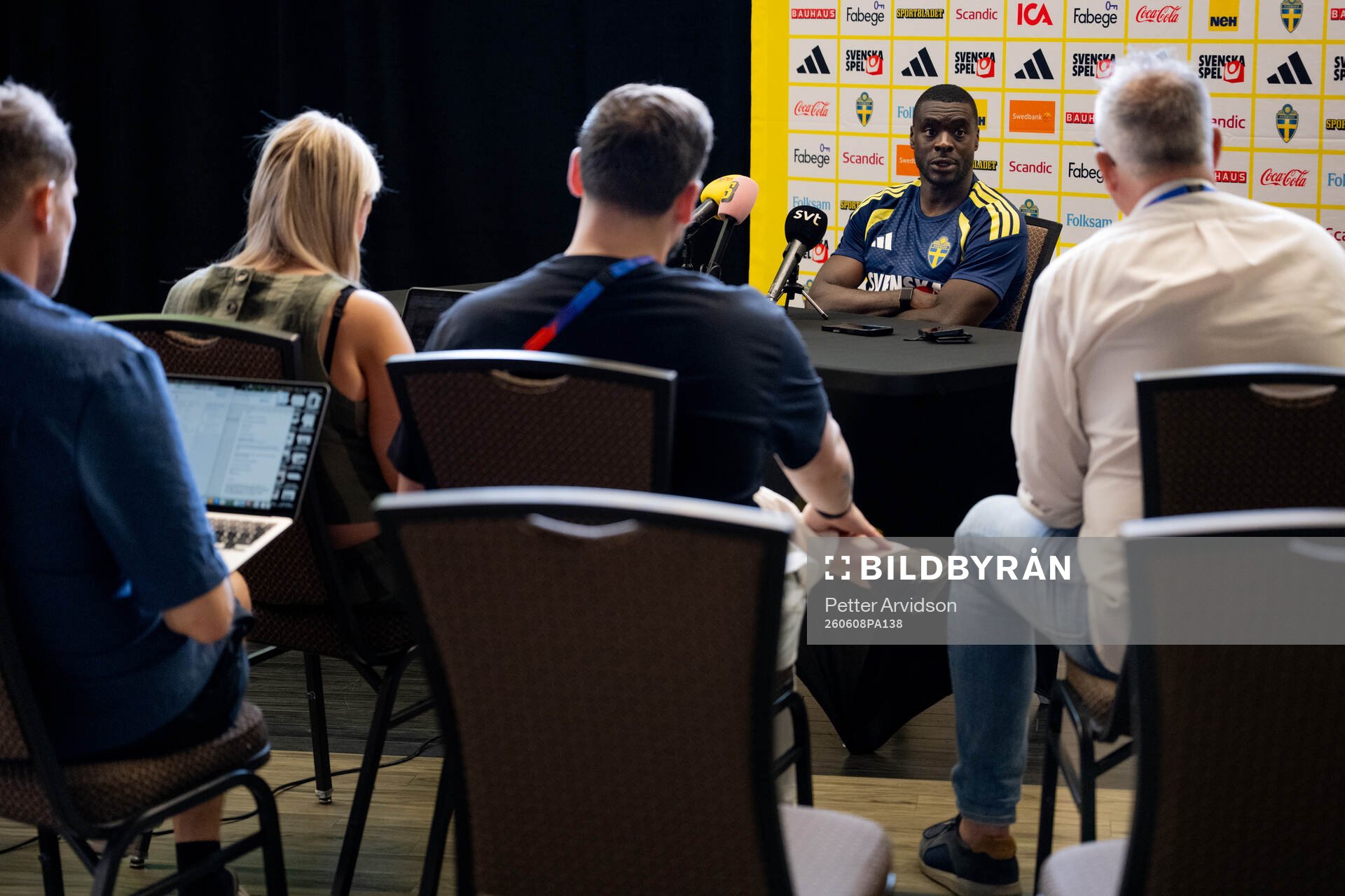Ken Sema of the Swedish men's national football team