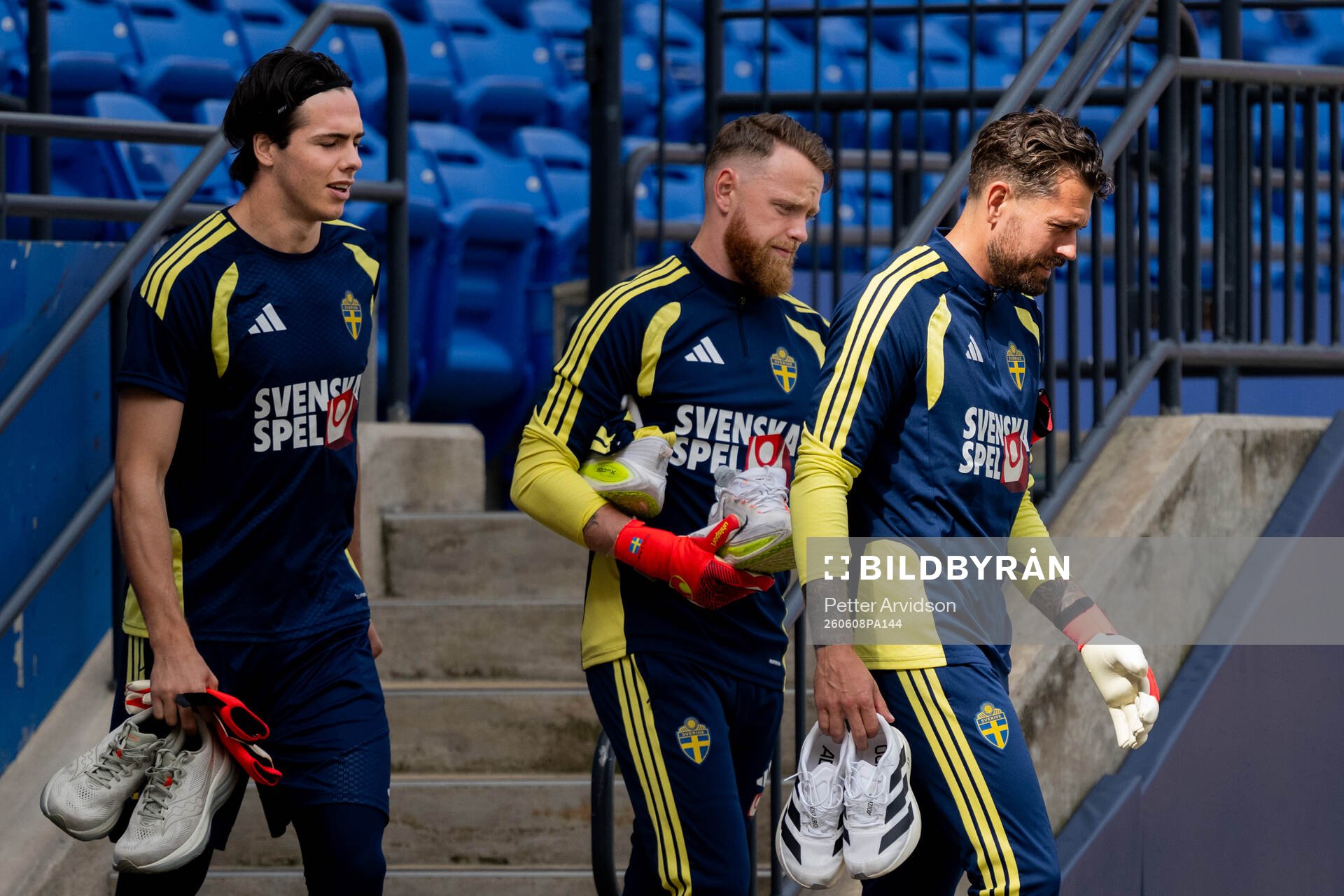 Goalkeeper Jacob Widell Zetterström, goalkeeper Viktor