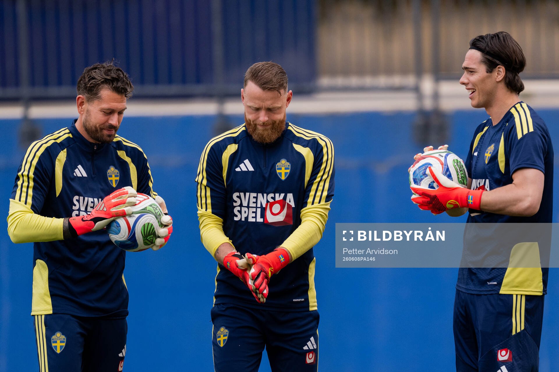 Goalkeeper Kristoffer Nordfeldt, goalkeeper Viktor
