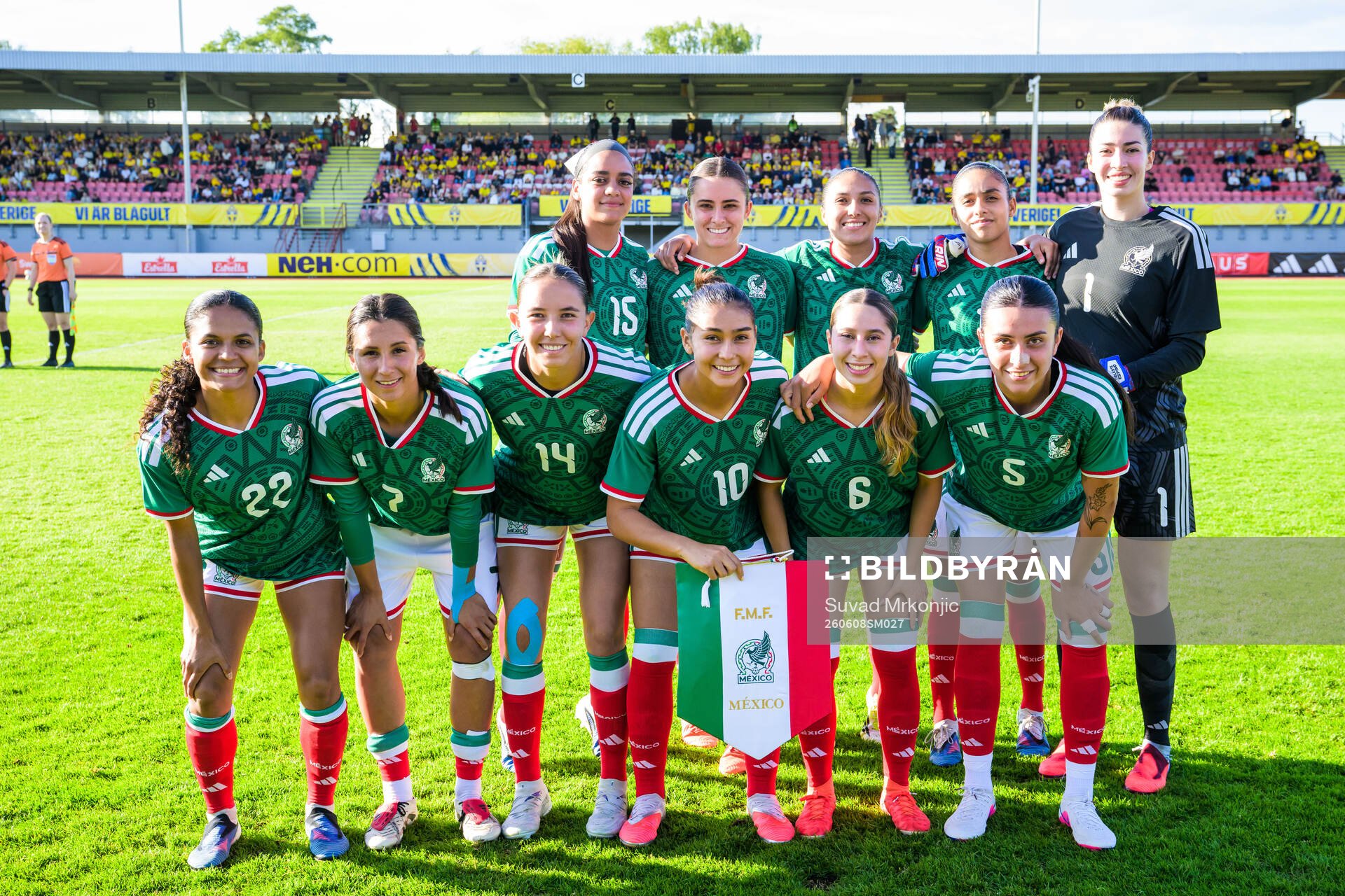 The starting eleven of Mexico