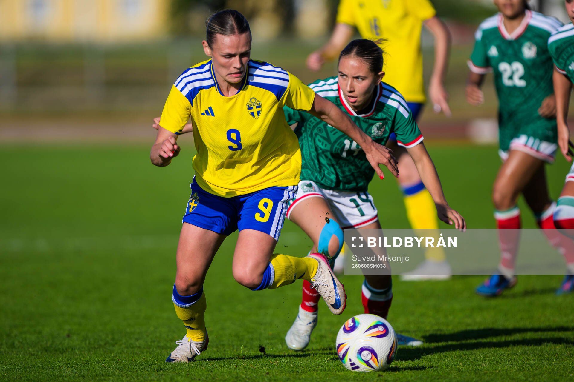 Maja Bodin of Sweden and Tanna Sánchez Carreto of Mexico