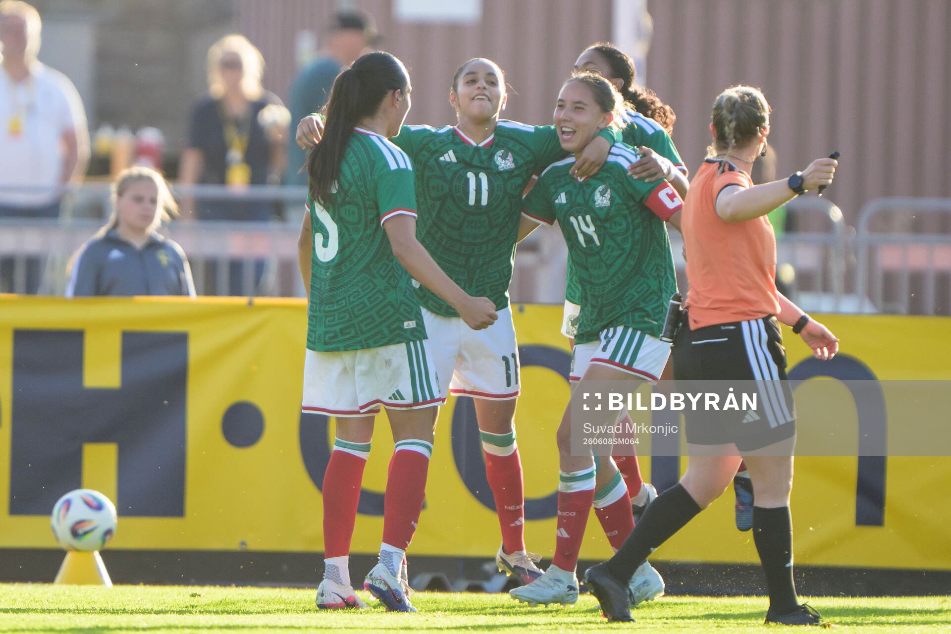 Marcia Paola Garcia Ramirez of Mexico celebrates