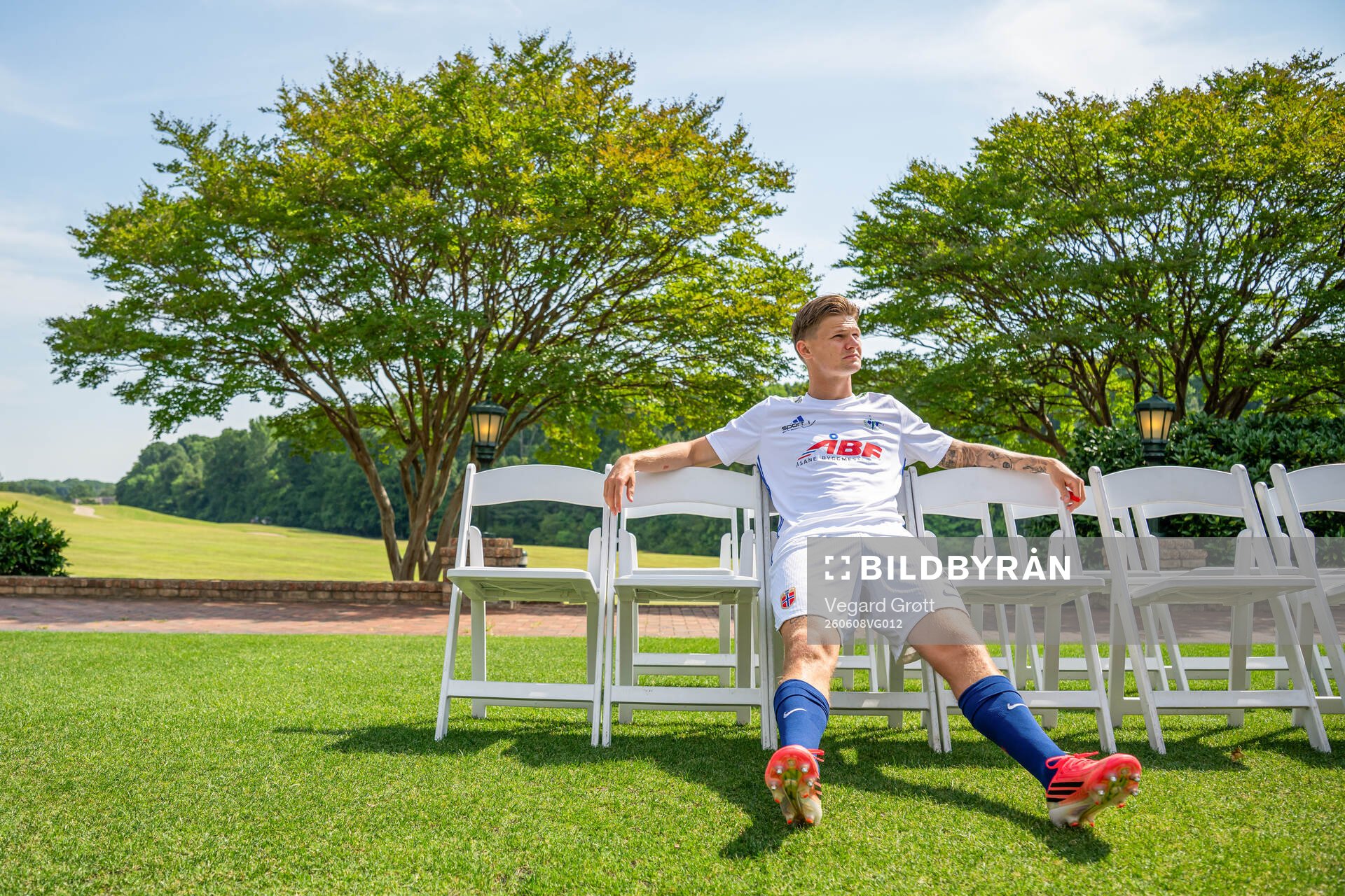 David Møller Wolfe of the Norwegian national football team