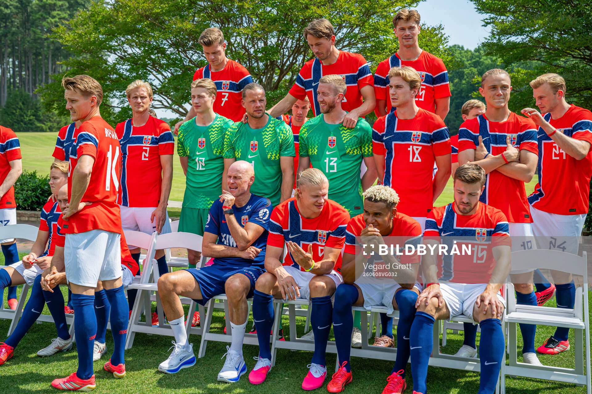 Martin Ødegaard, Erling Braut Haaland, Antonio Nusa,