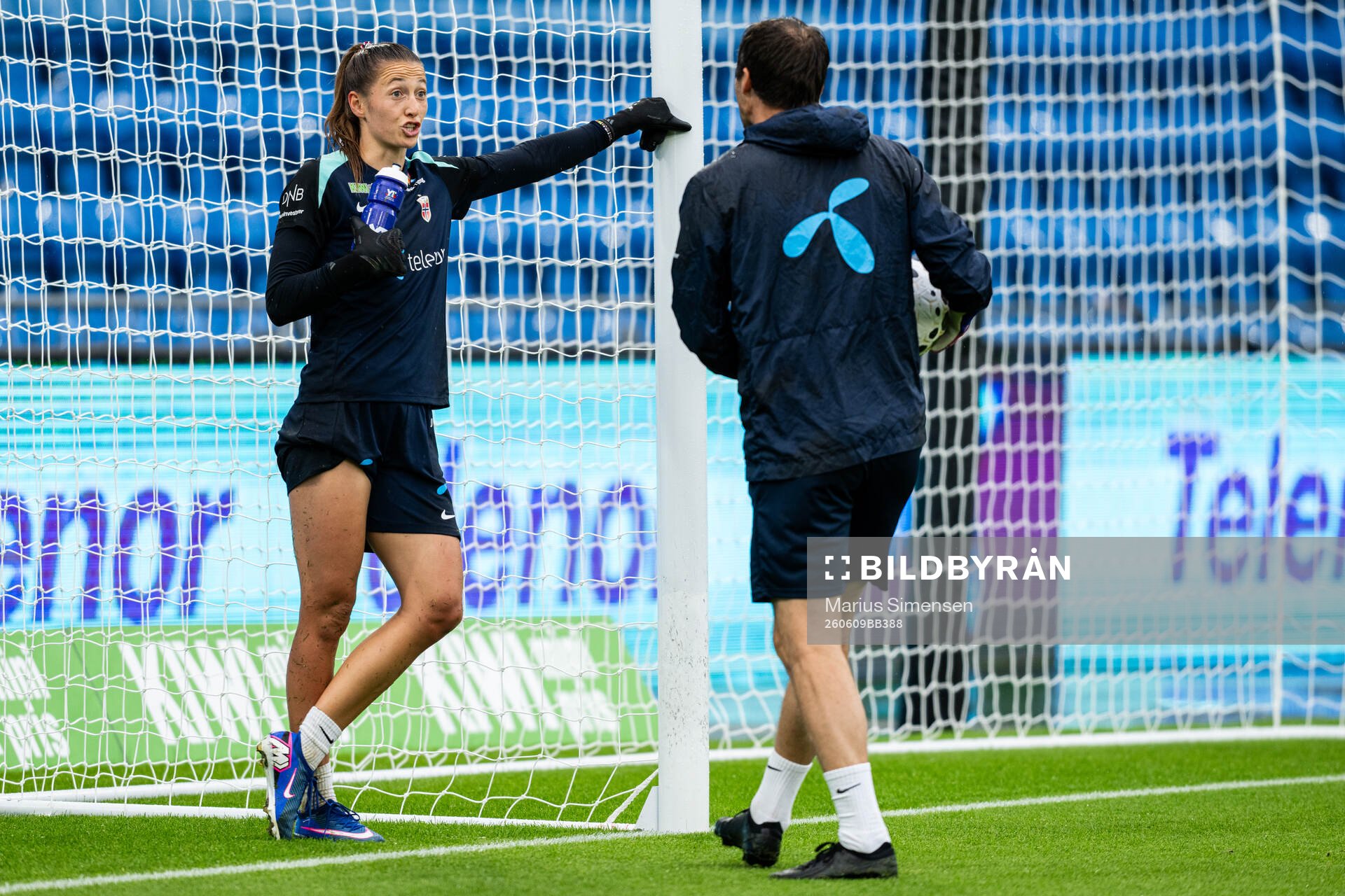 Goalkeeper Cecilie Fiskerstrand of Norway