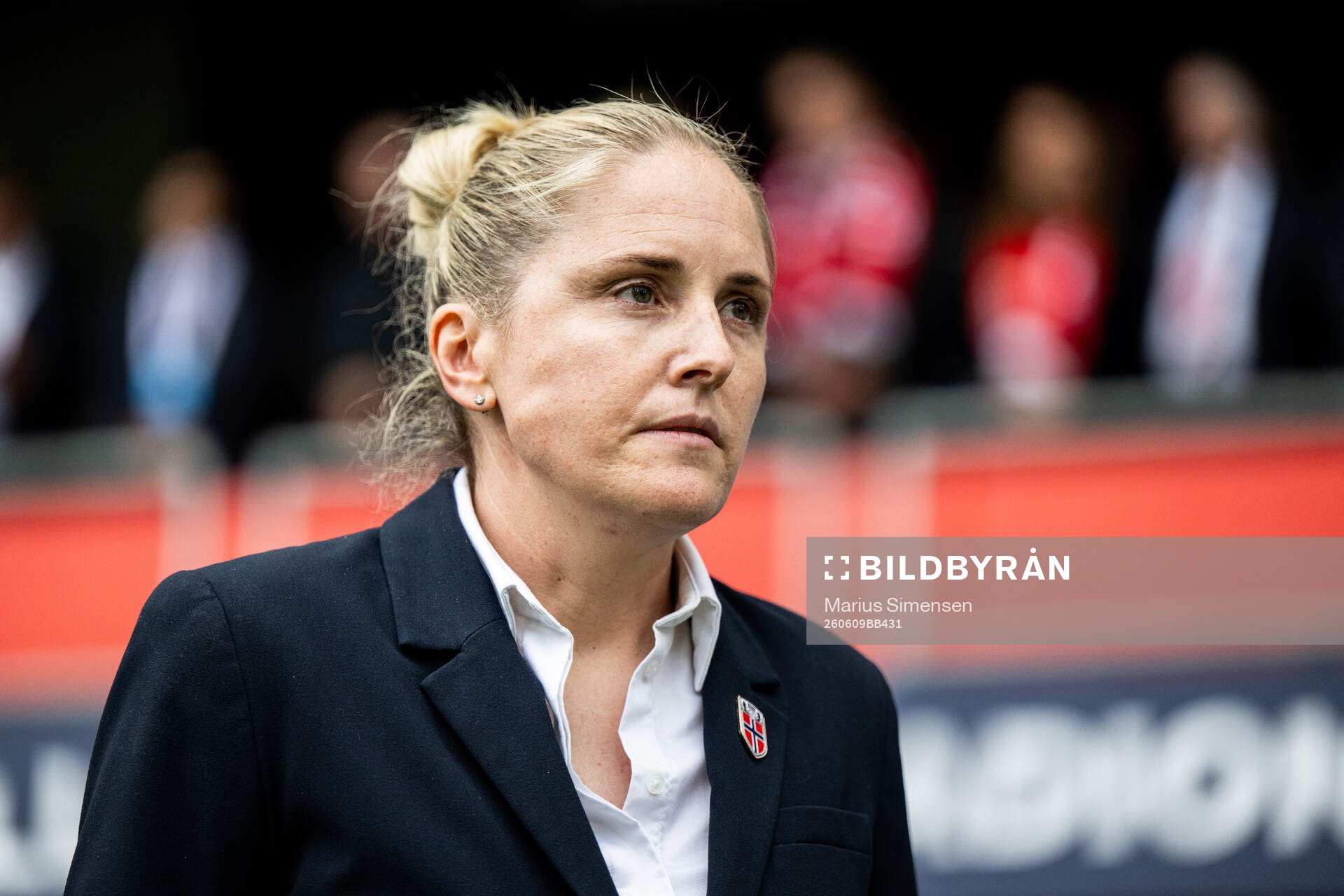 Head coach Gemma Grainger of Norway