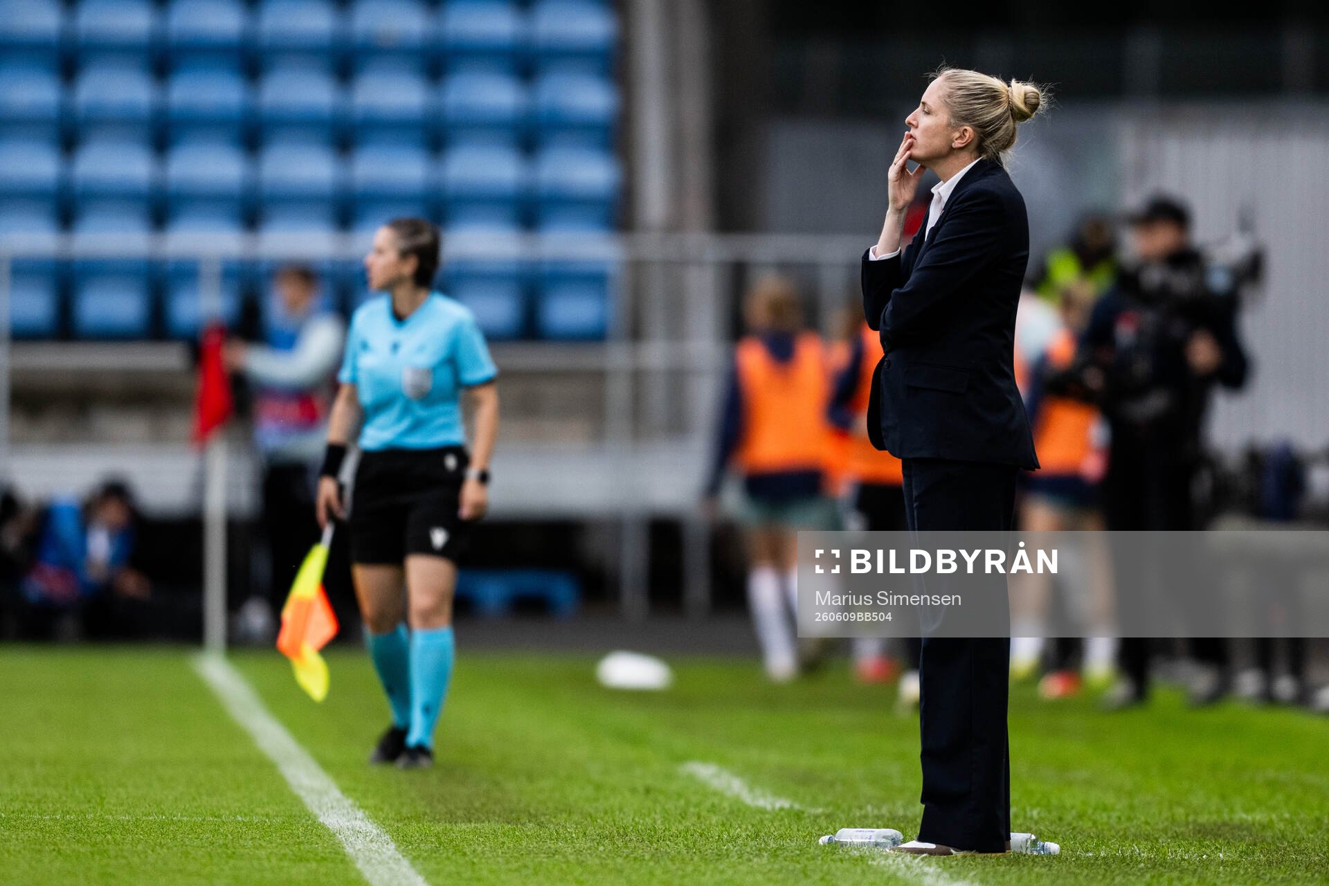 Head coach Gemma Grainger of Norway