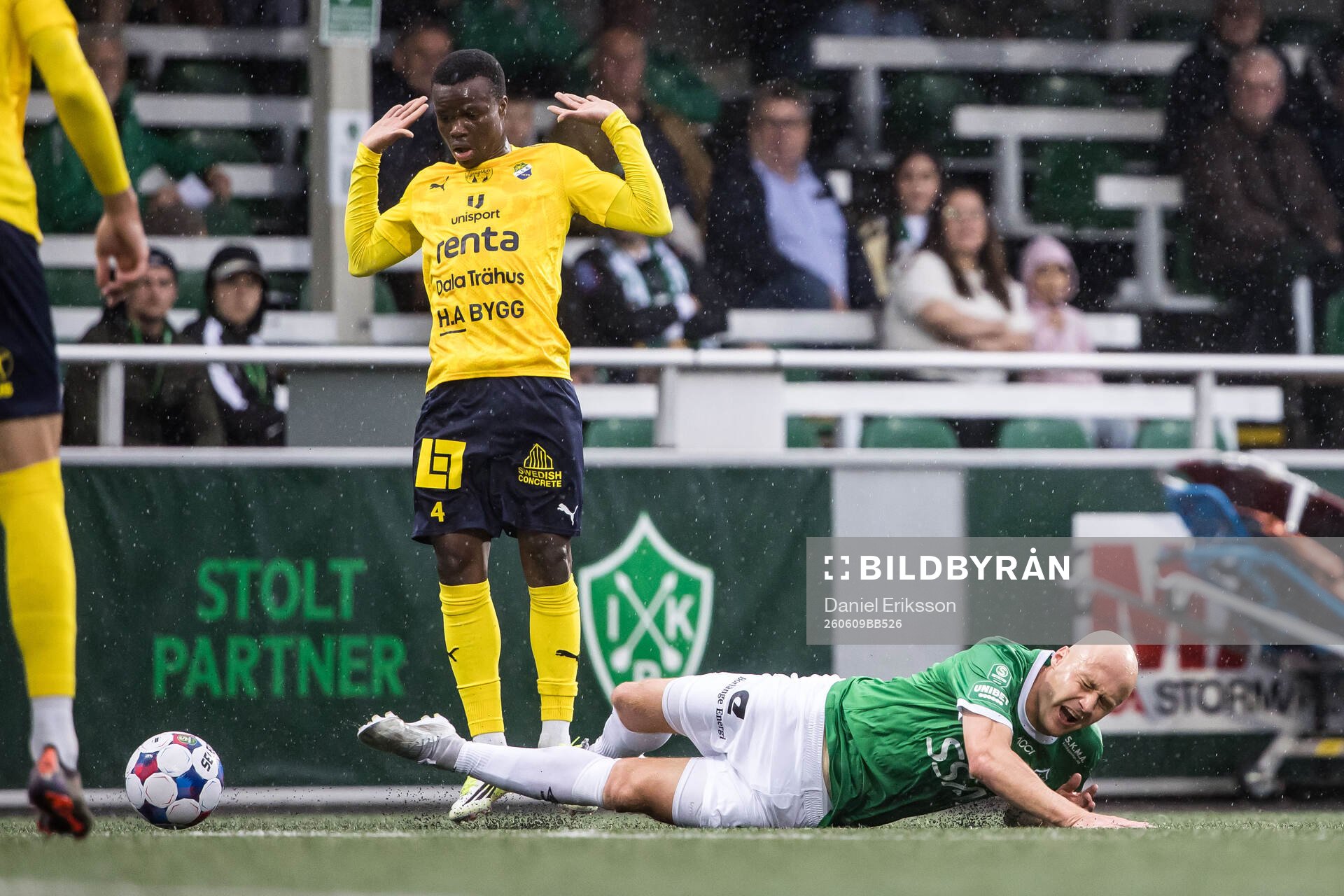 Ljungskiles Issaka Seidu och Brages Anton Lundin