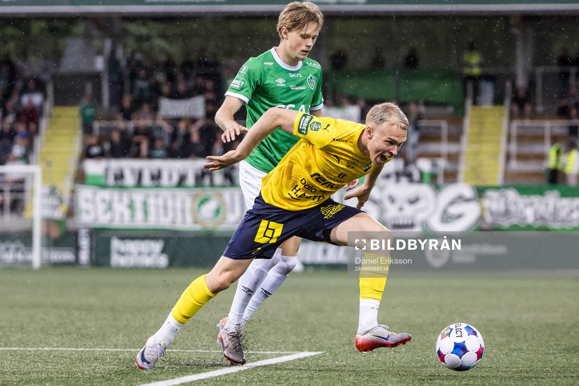 Brages Gustav Nordh och Ljungskiles Jonathan Liljedahl