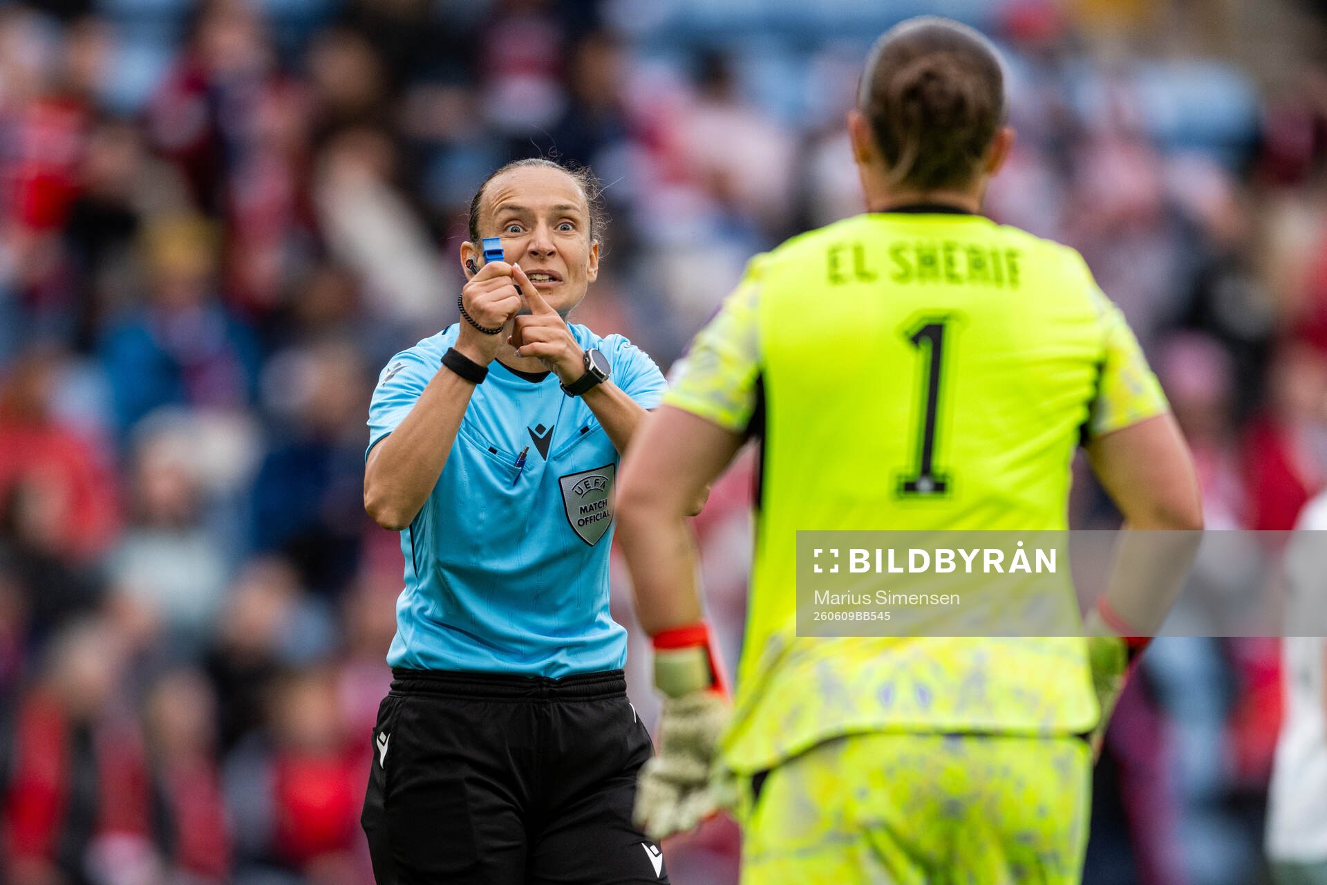 Ivana Projkovska, referee