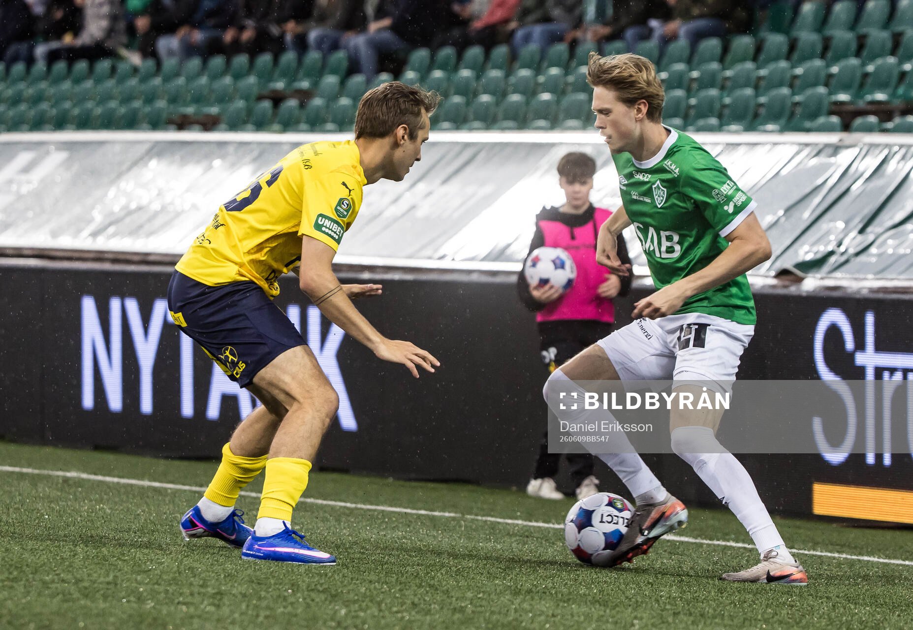 Ljungskiles Emilio Reljanovic och Brages Gustav Nordh