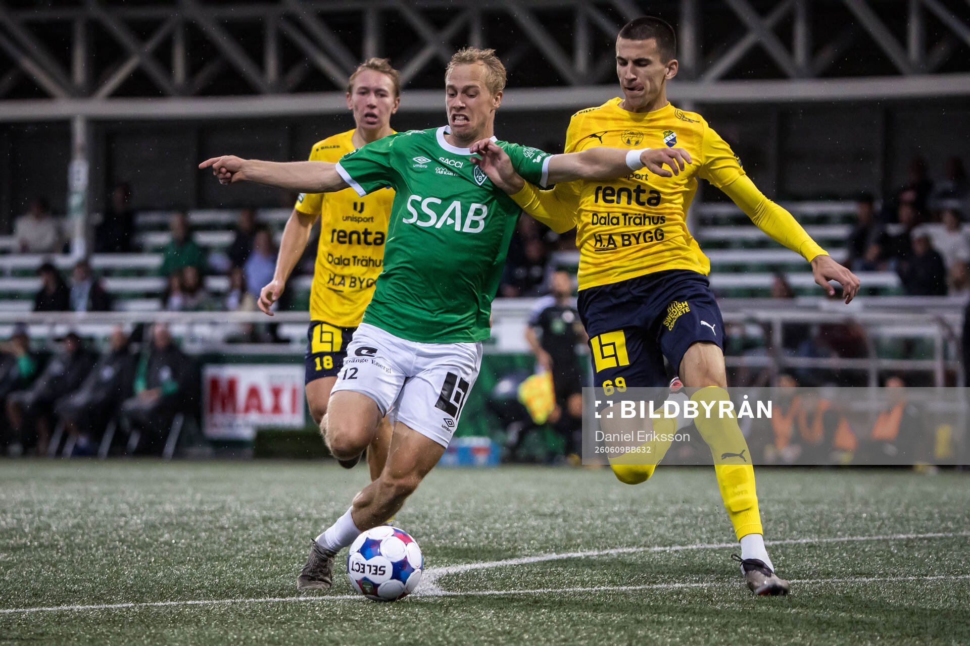Brages Alex Mortensen och Ljungskiles Ivan Maric
