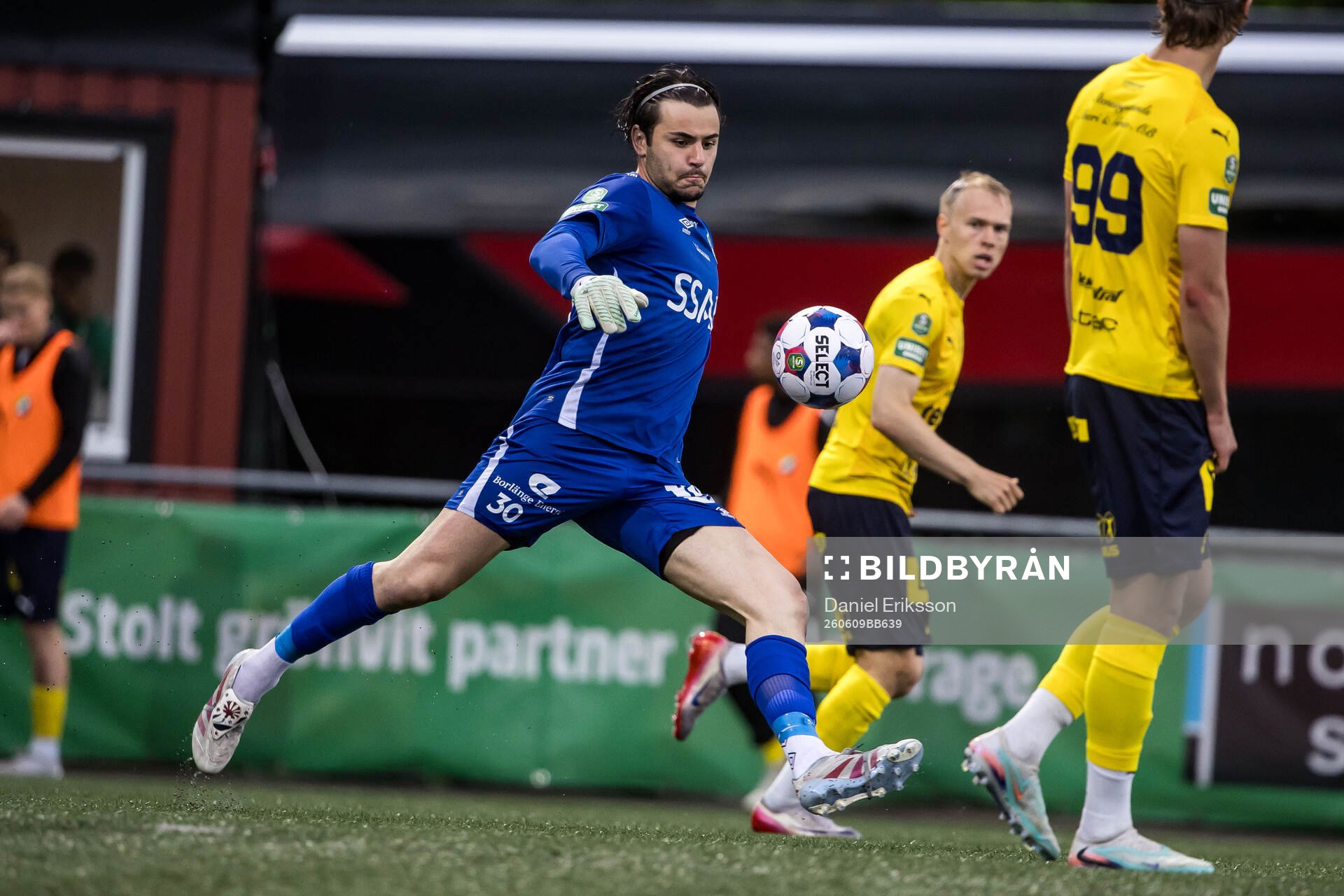 Brages målvakt Johan Guadagno