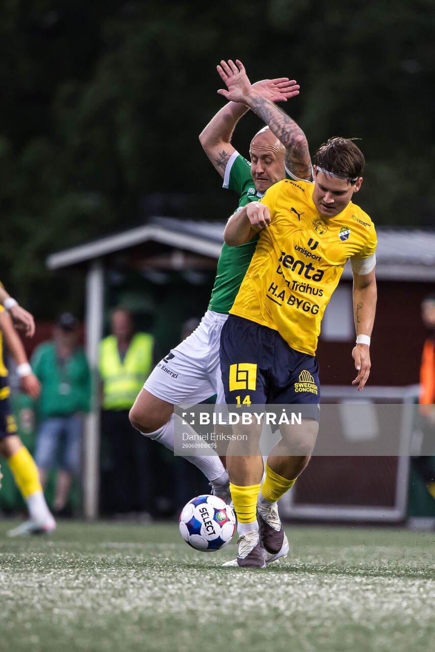 Brages Anton Lundin och Ljungskiles Daniel Lagerlöf
