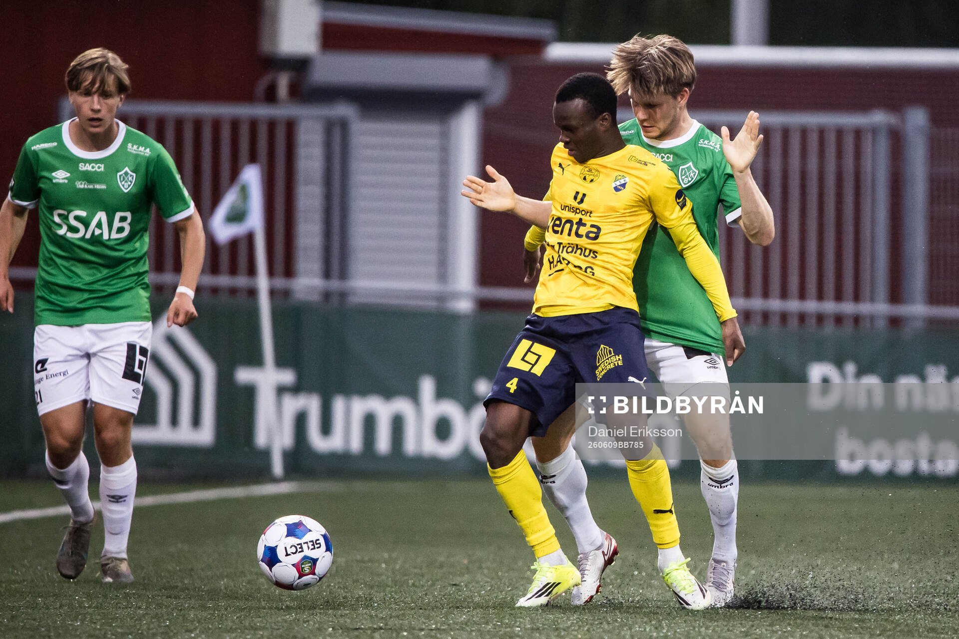 Ljungskiles Issaka Seidu och Brages Gustav Berggren