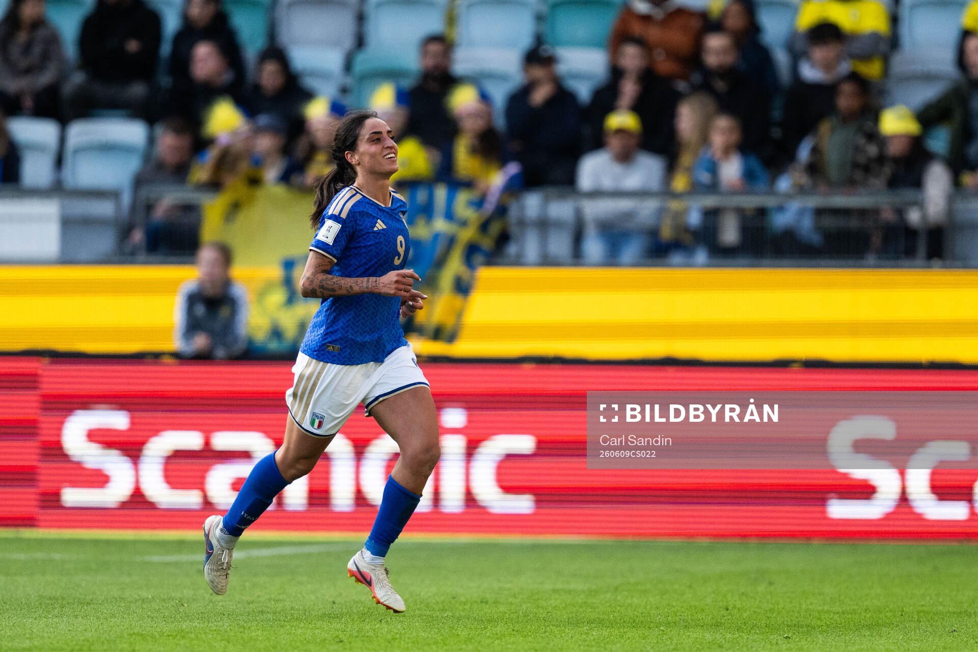 Federica D'Auria of Italy celebrates