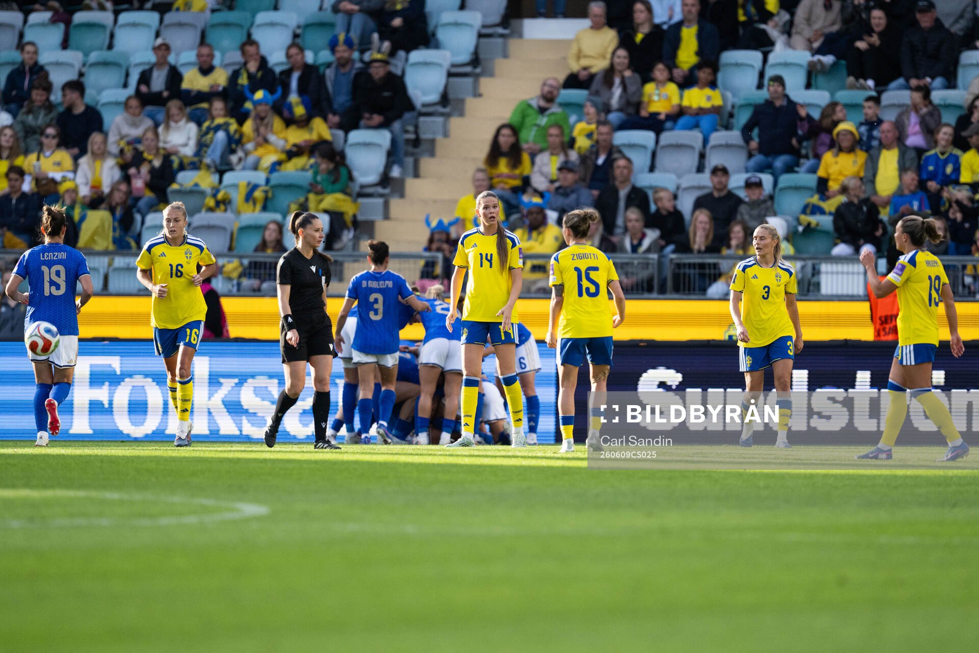 Filippa Angeldahl, Bella Andersson, Julia Zigiotti Olme,
