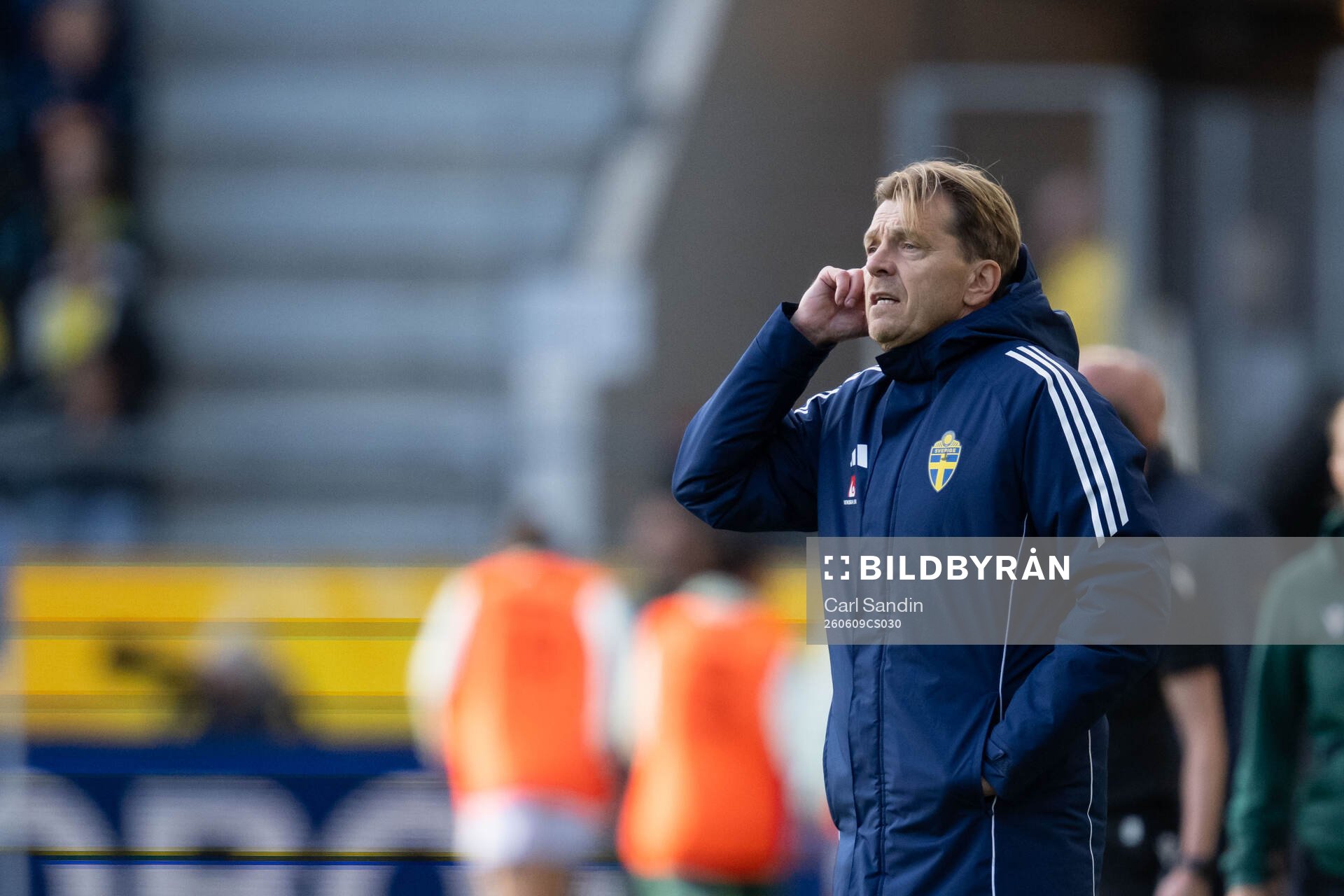 Head coach Tony Gustavsson of Sweden