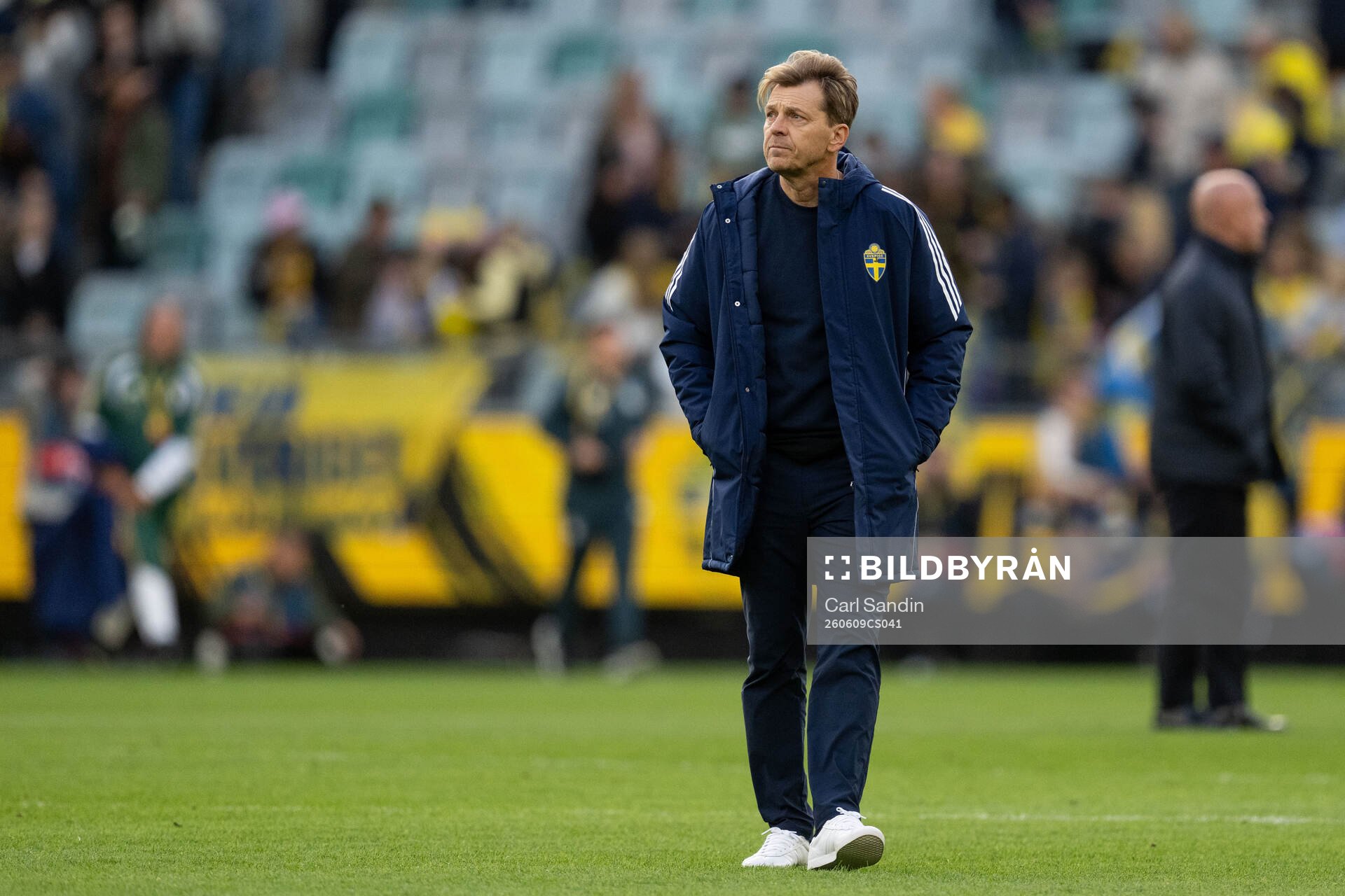 Head coach Tony Gustavsson of Sweden