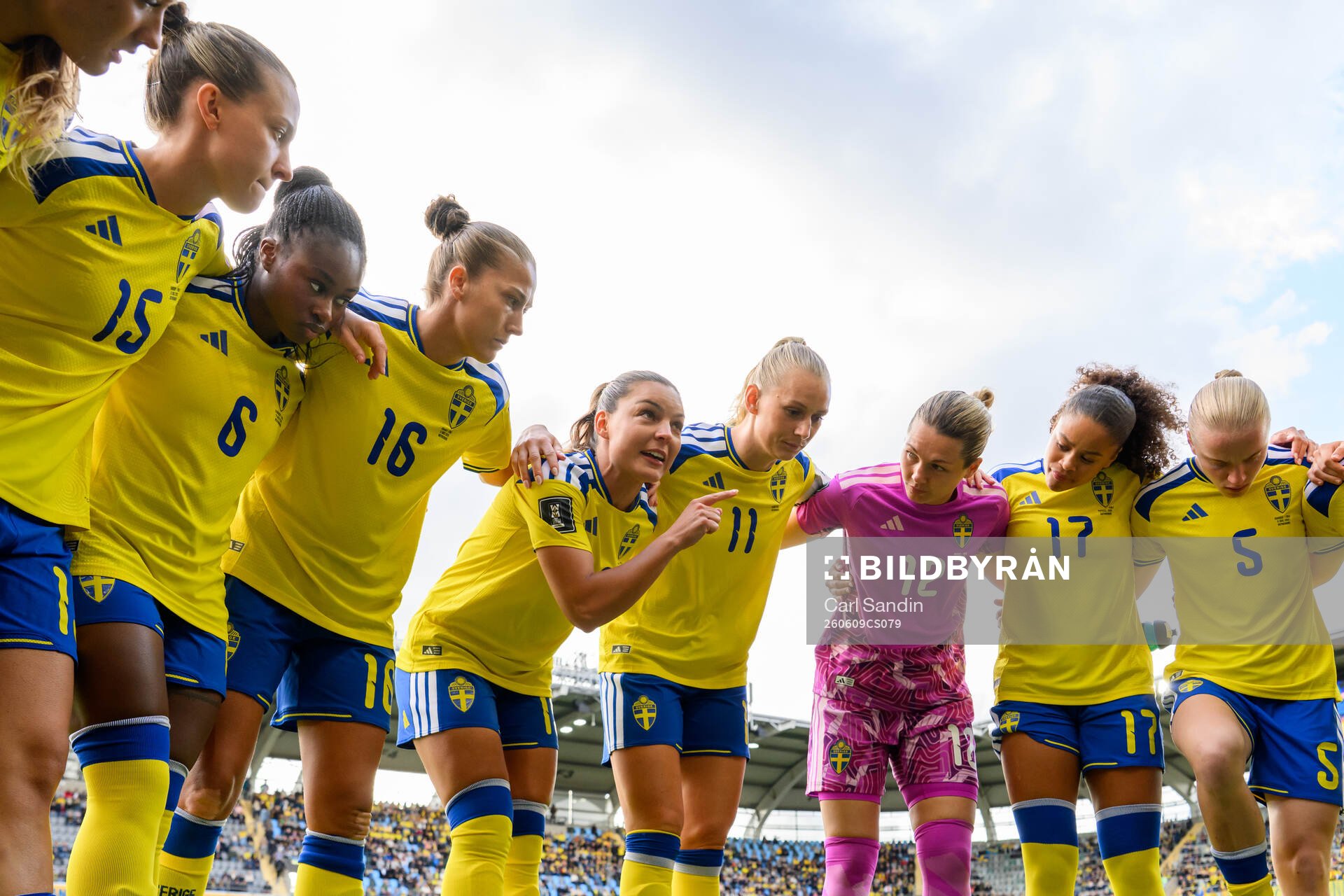 Julia Zigiotti Olme, Monica Jusu Bah, Filippa Angeldahl,