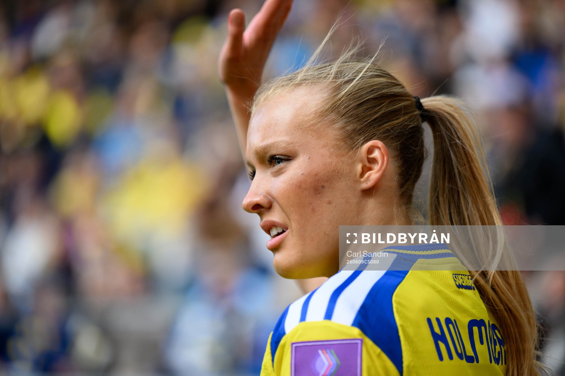 Smilla Holmberg of Sweden