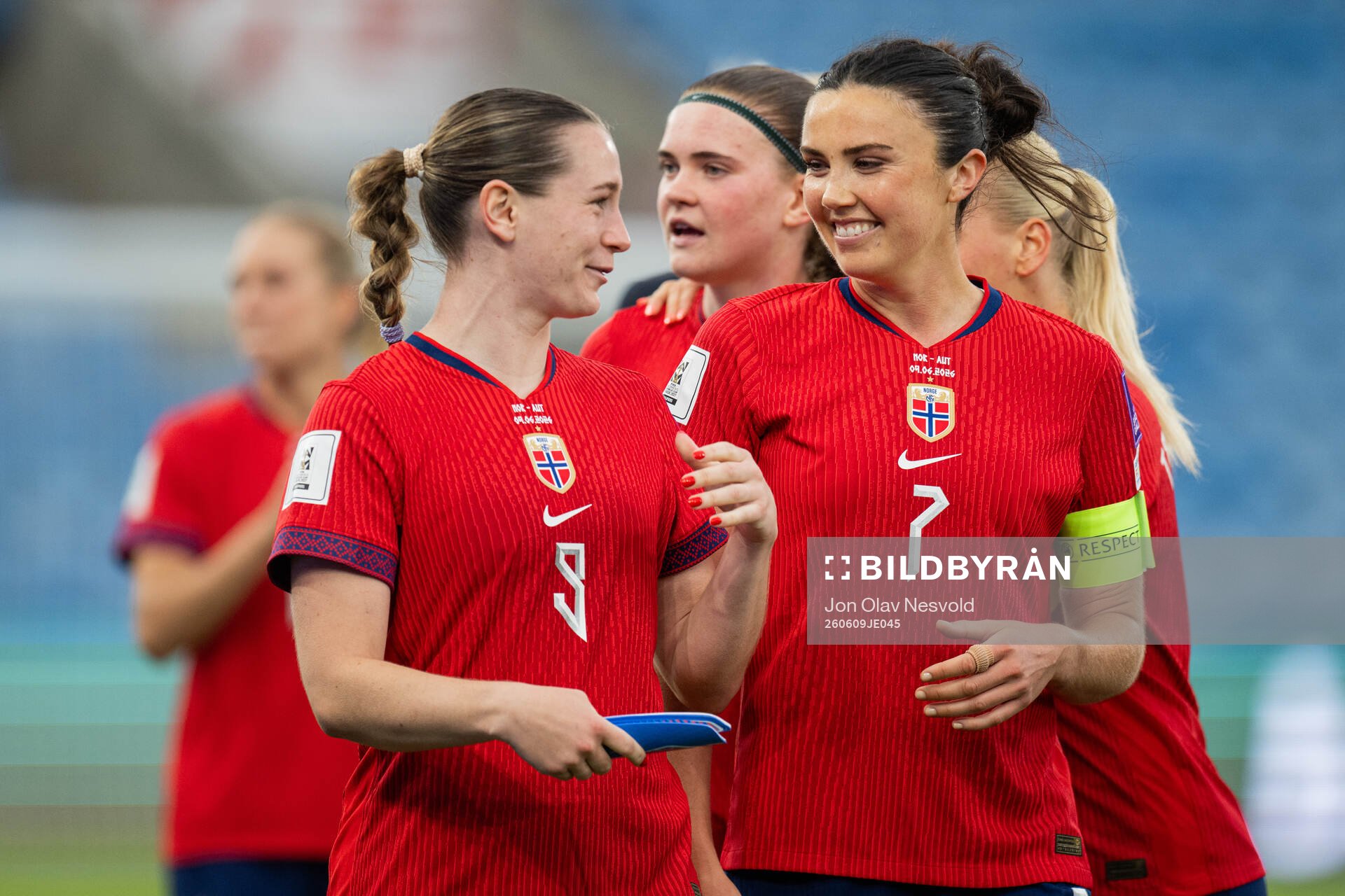 Elisabeth Terland and Ingrid Engen of Norway