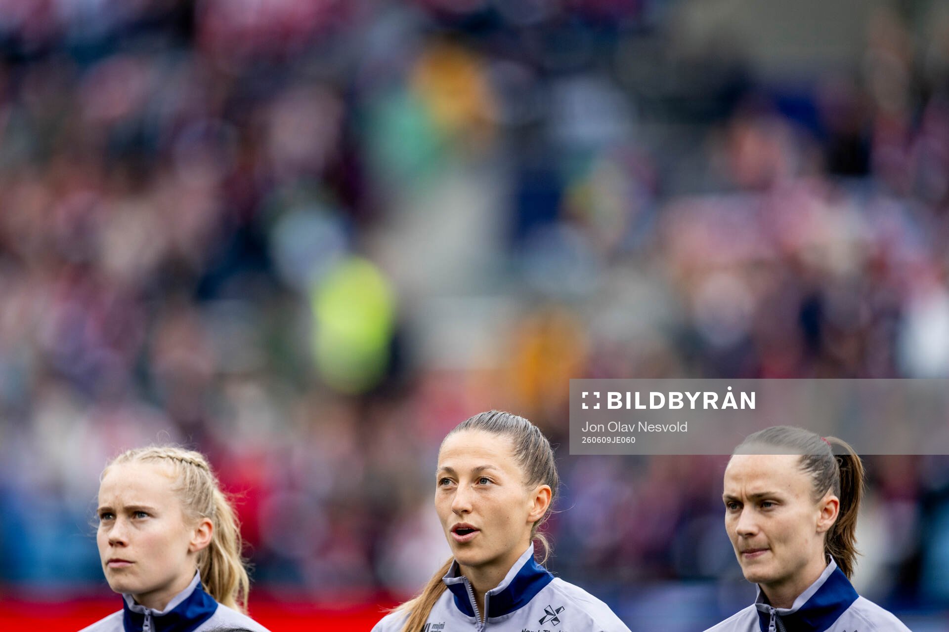 Julie Blakstad, goalkeeper Cecilie Fiskerstrand and