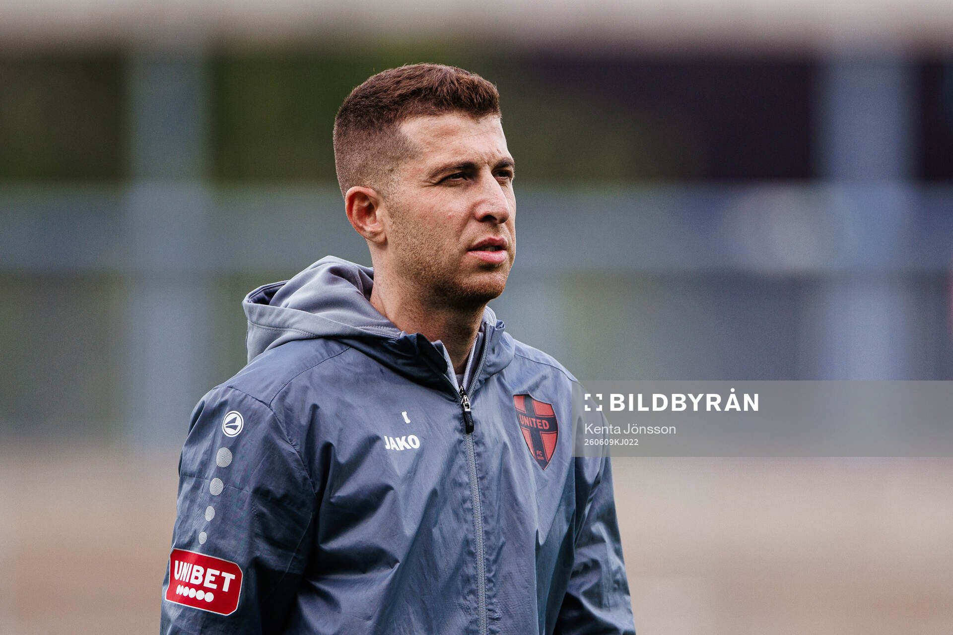 Nordic Uniteds tränare Steven Younan