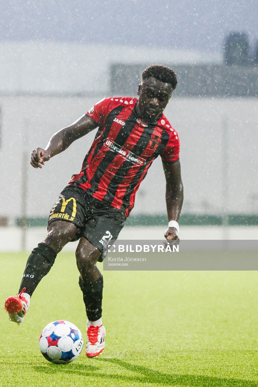 Nordic Uniteds Emmanuel Swedi