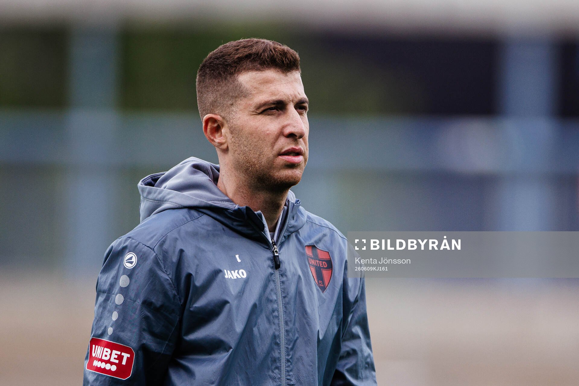 Nordic Uniteds tränare Steven Younan
