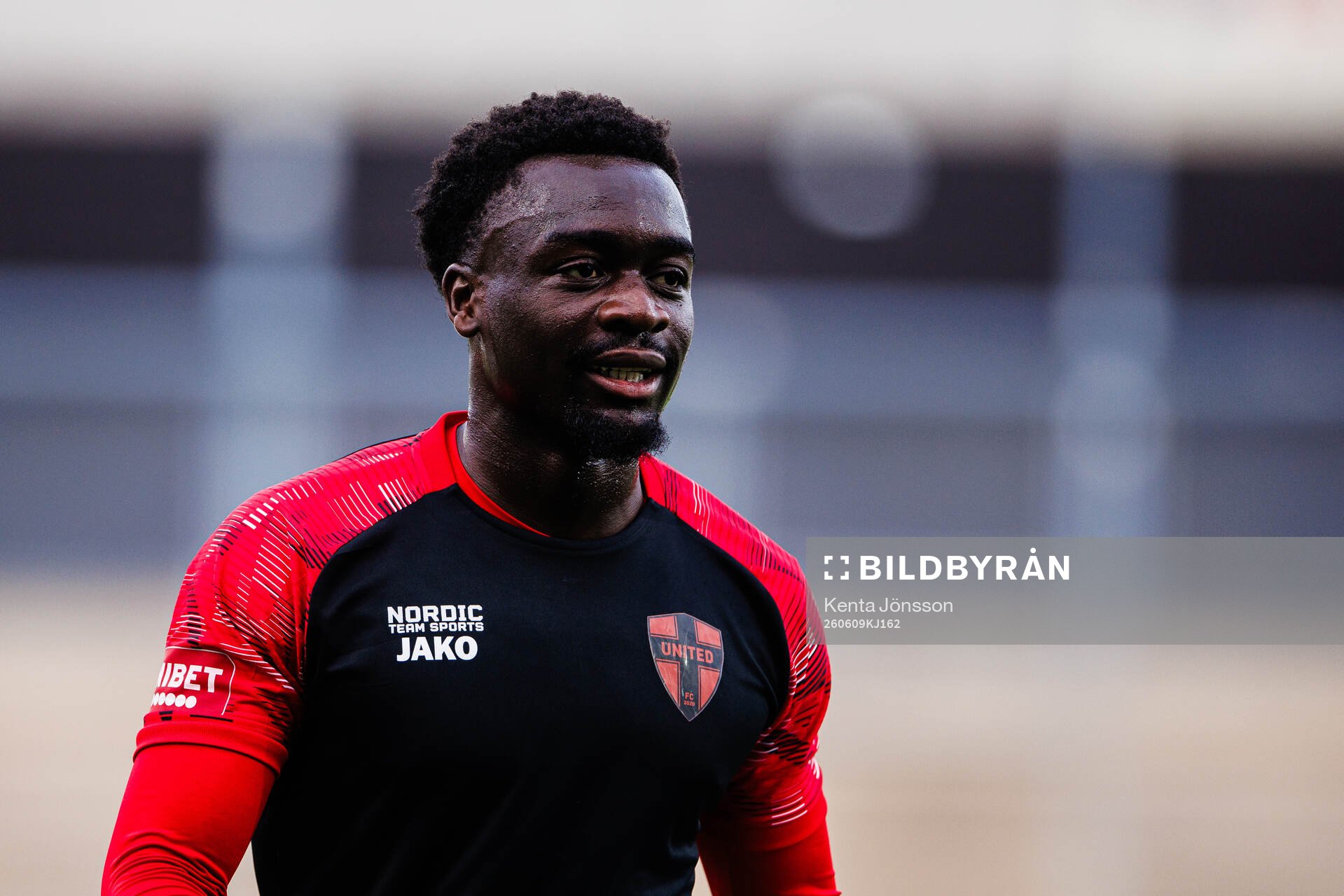 Nordic Uniteds Emmanuel Swedi