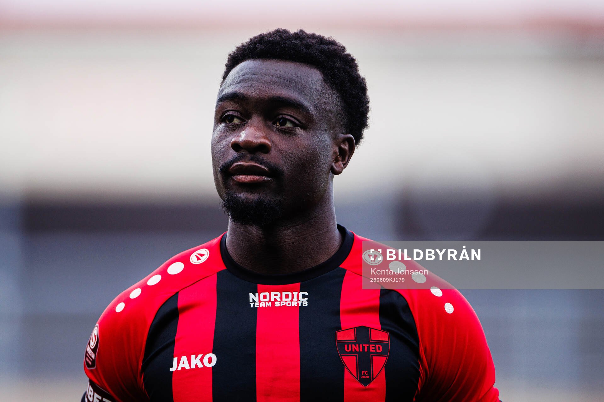 Nordic Uniteds Emmanuel Swedi
