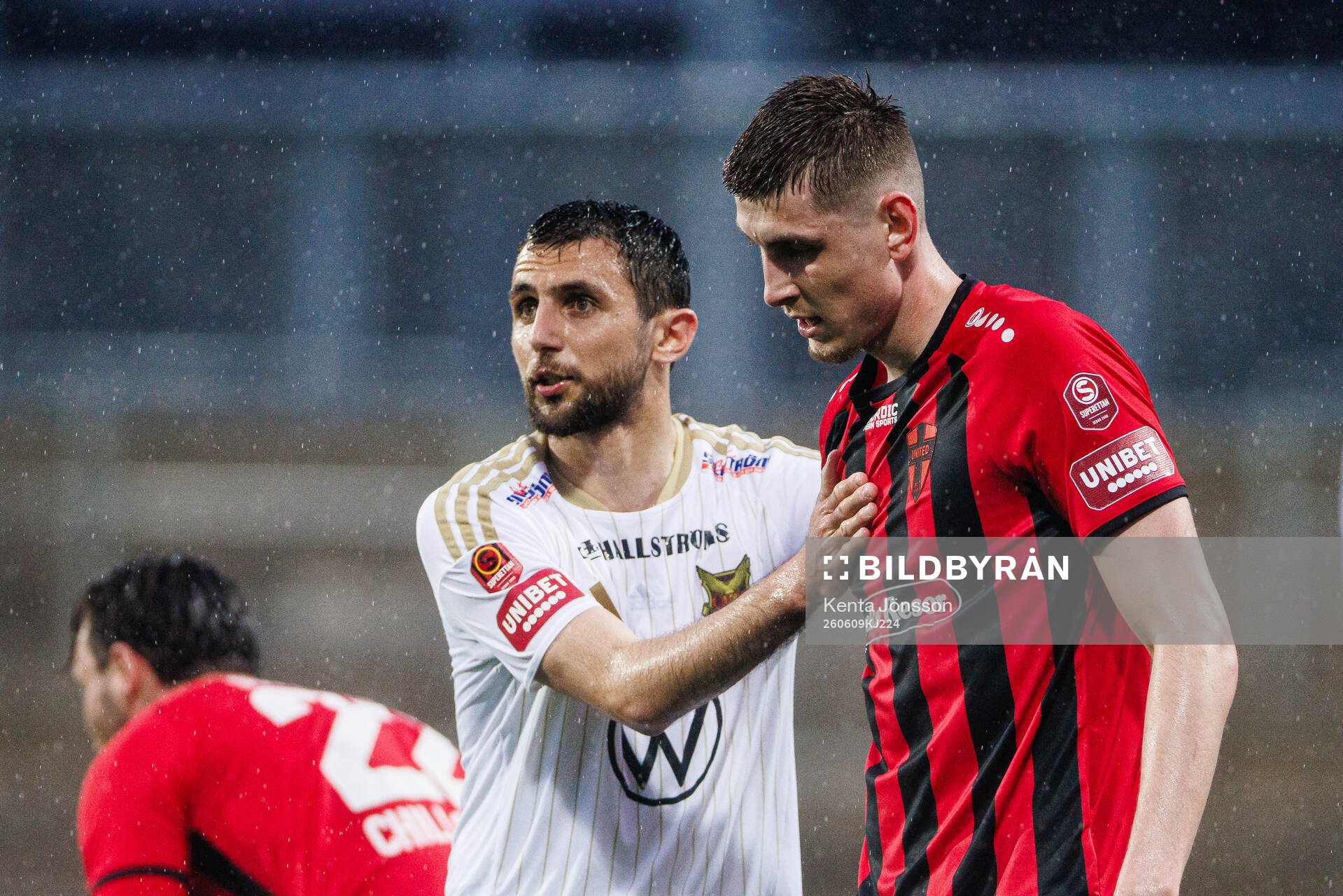 Östersunds Amar Begic och Nordic Uniteds Adi Fisic