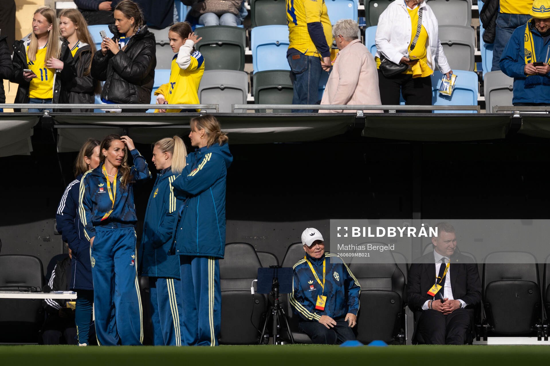 Kosovare Asllani, Rebecka Blomqvist, Nathalie Björn,