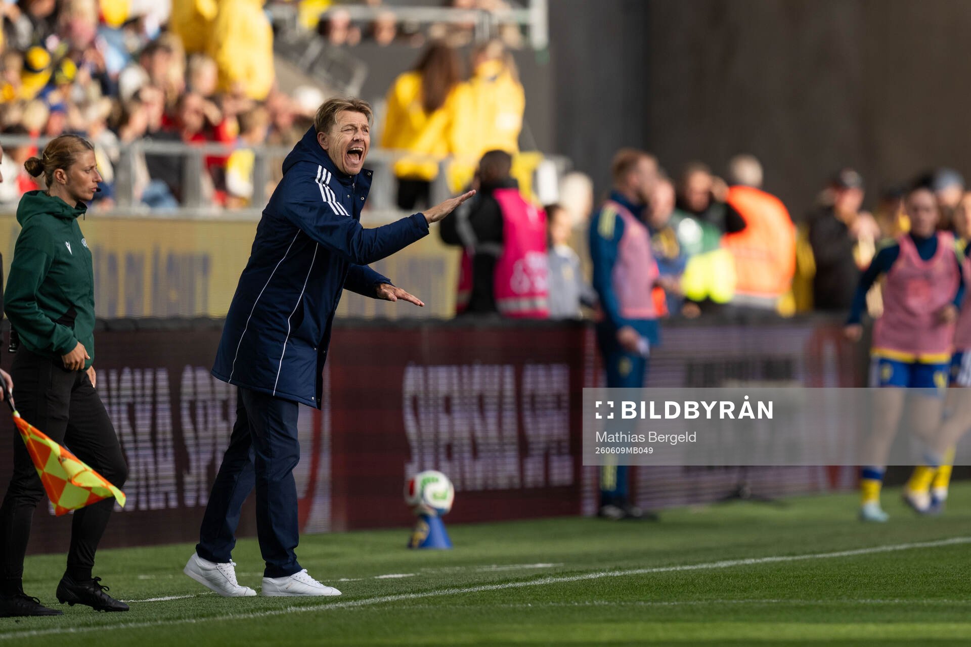 Head coach Tony Gustavsson of Sweden