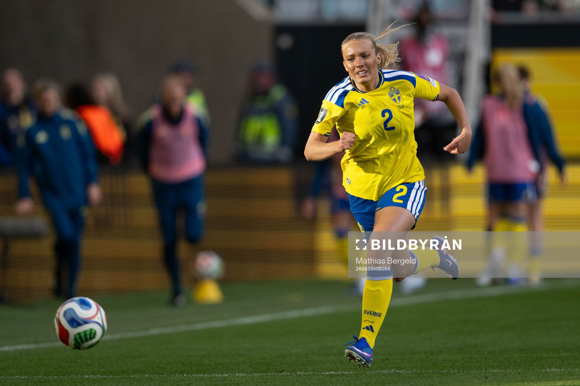 Smilla Holmberg of Sweden