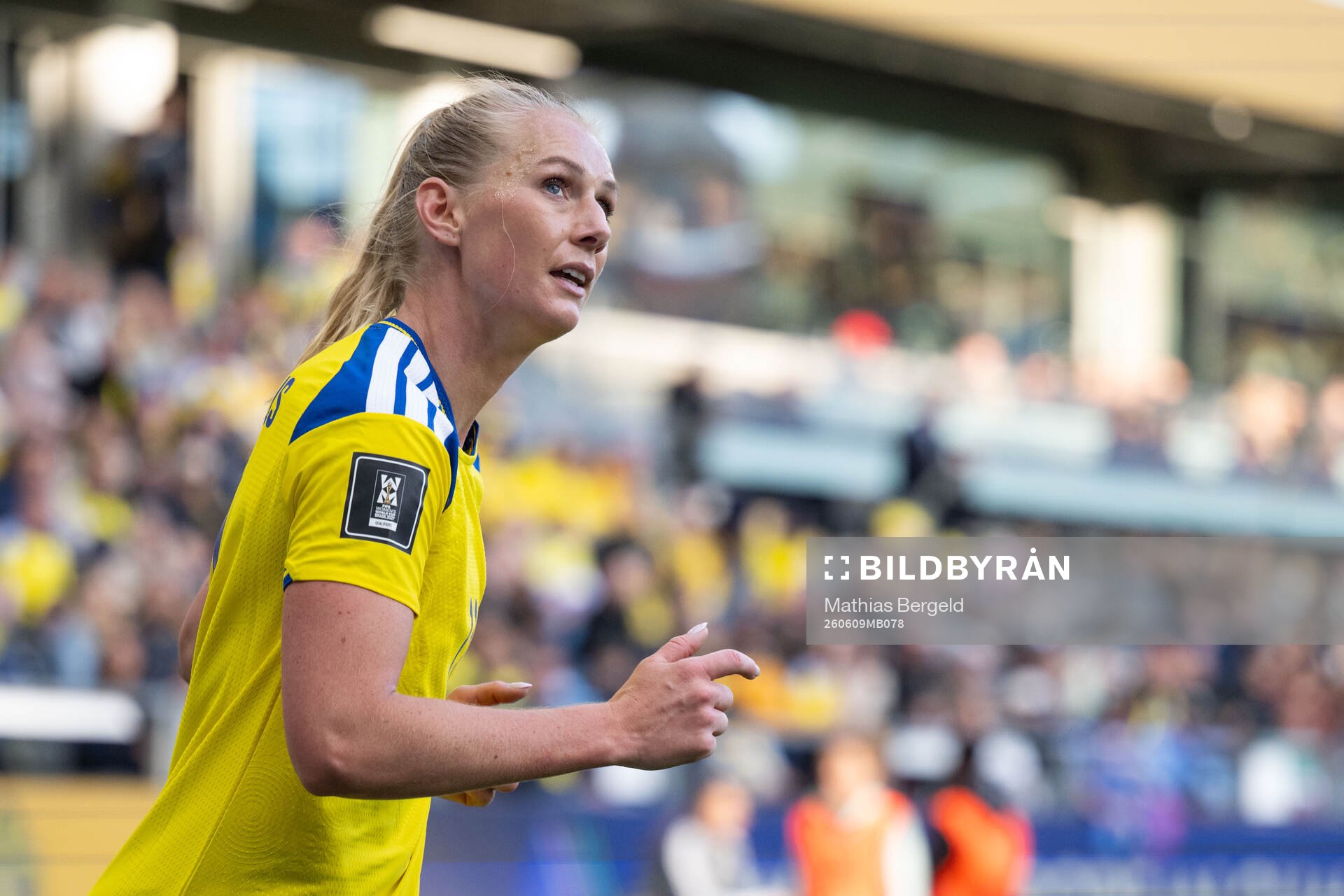 Stina Blackstenius of Sweden