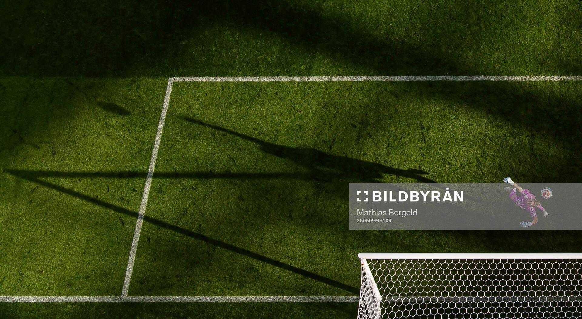 goalkeeper Jennifer Falk of Sweden