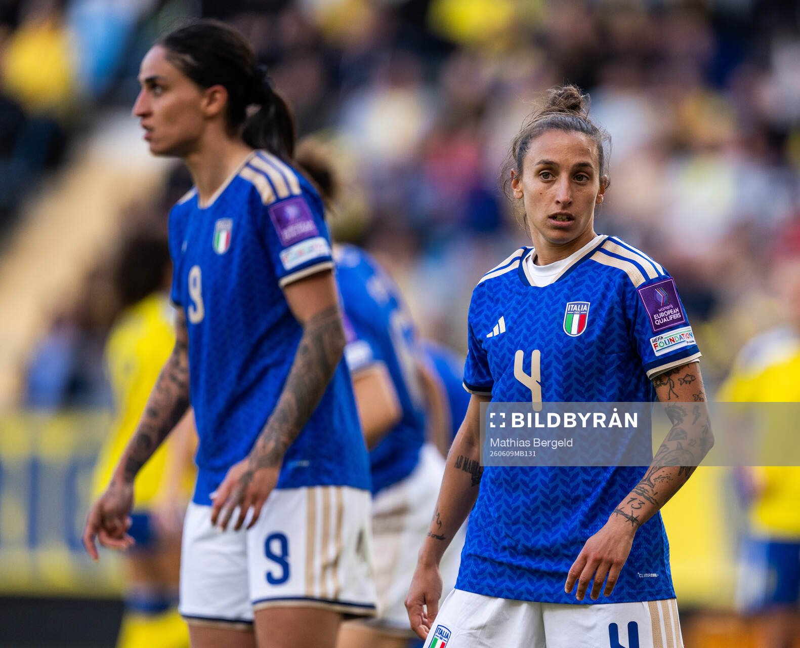 Martina Piemonte and Federica D'Auria of Italy