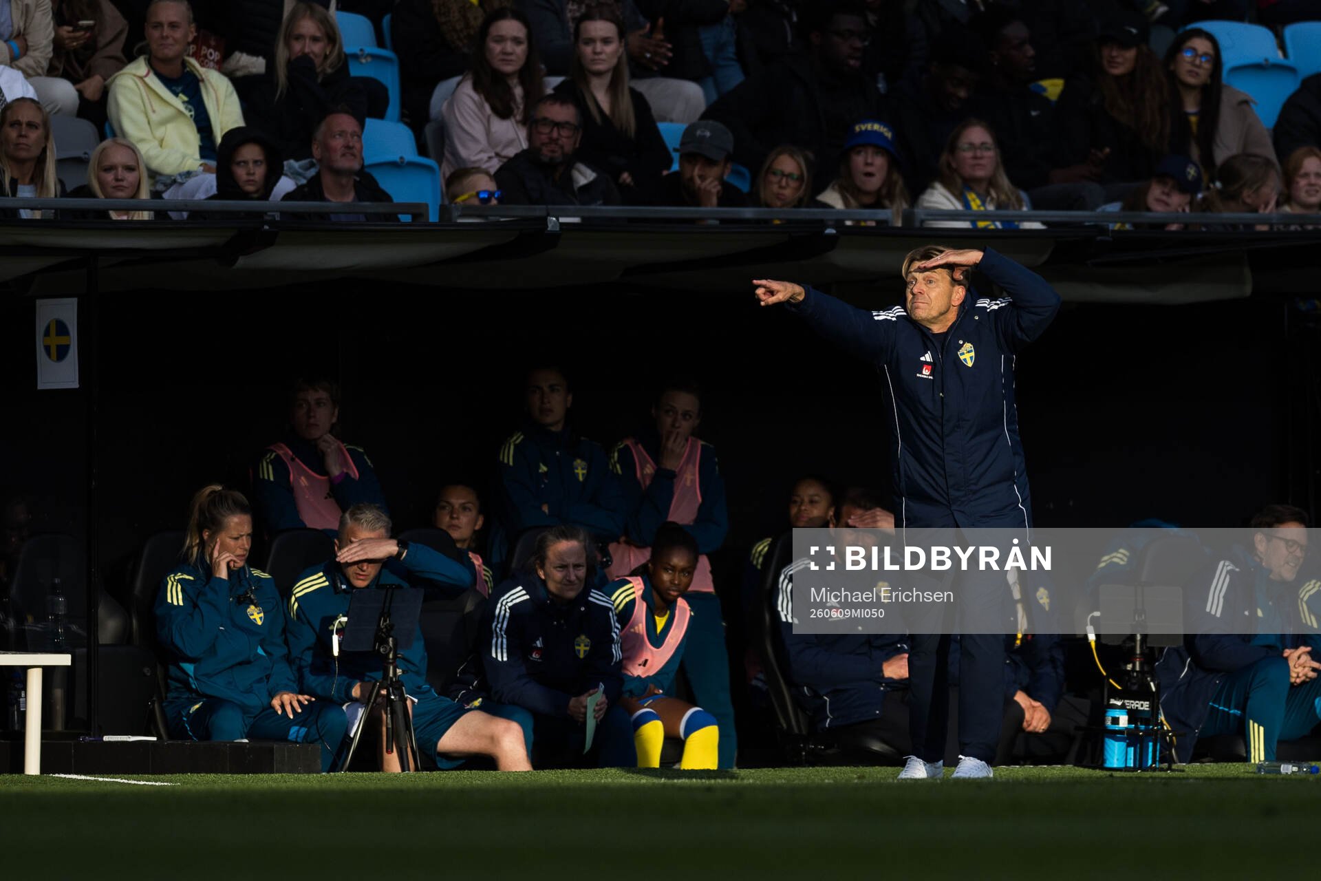 Head coach Tony Gustavsson of Sweden