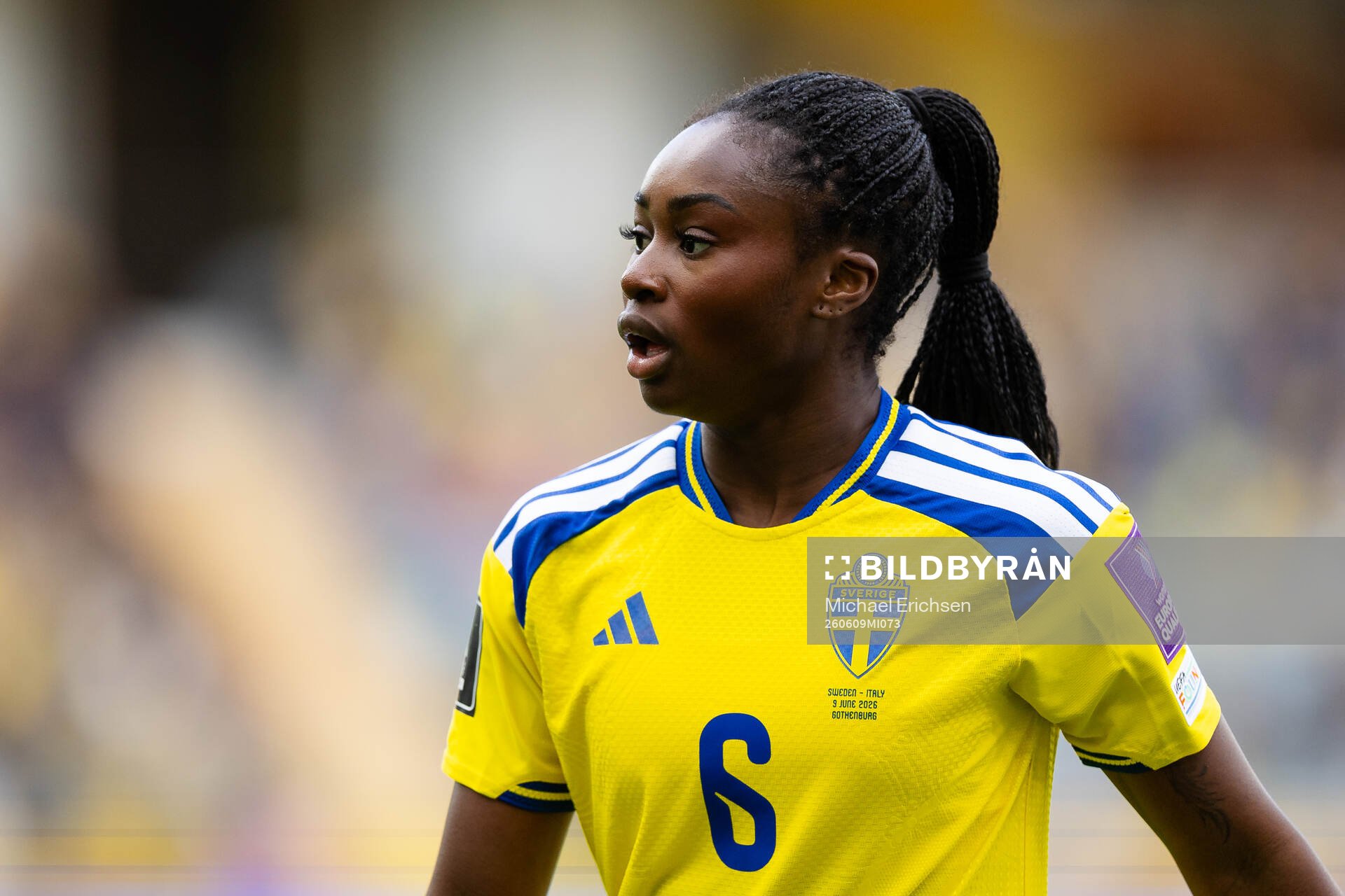 Monica Jusu Bah of Sweden