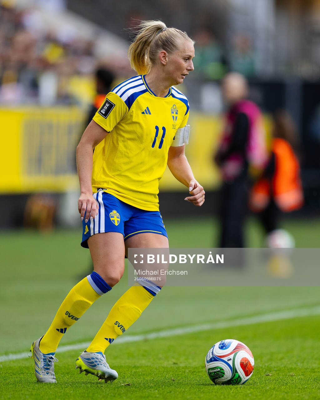 Stina Blackstenius of Sweden