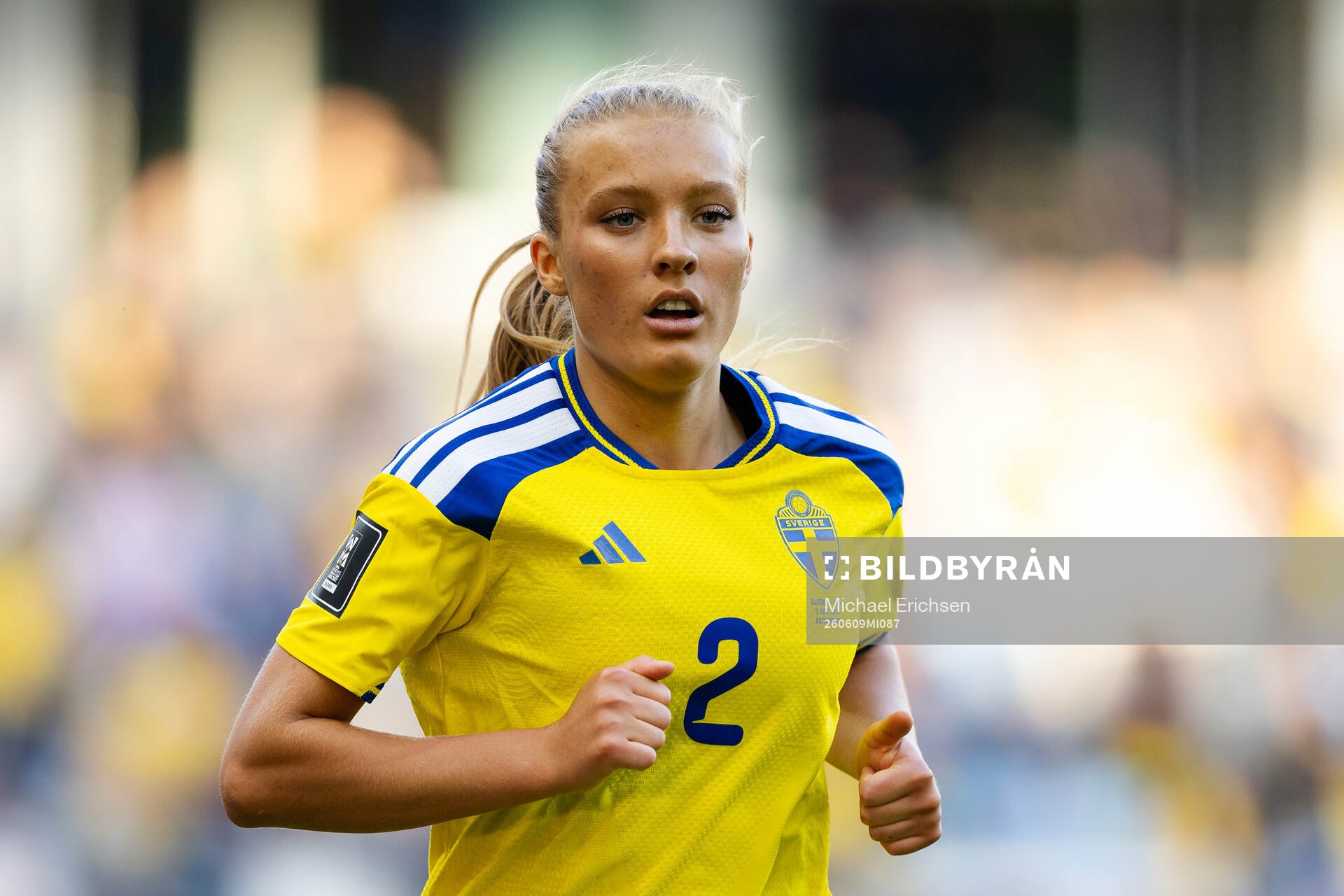Smilla Holmberg of Sweden