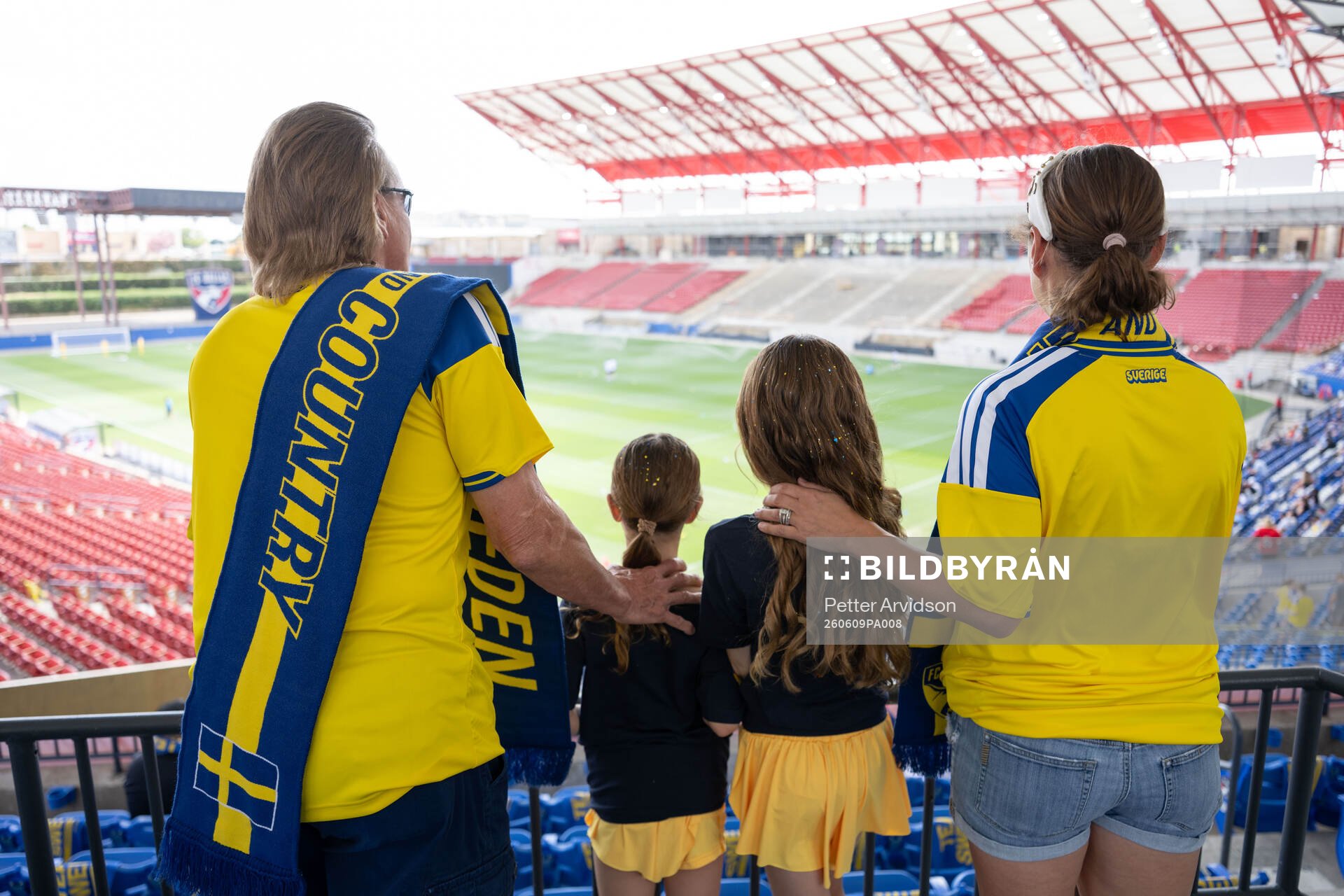 of the Swedish national football team at a training session