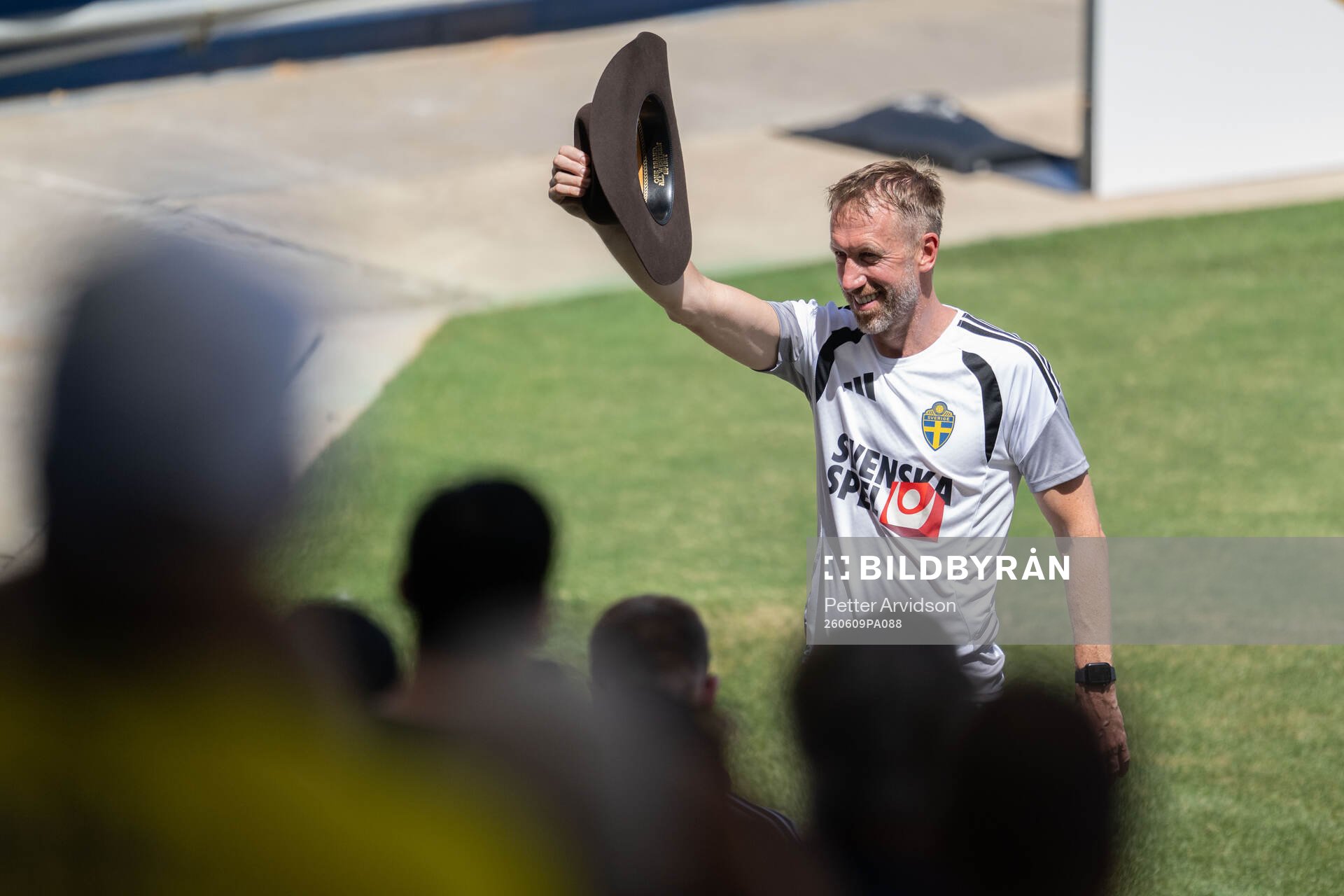 Head coach Graham Potter of the Swedish national football